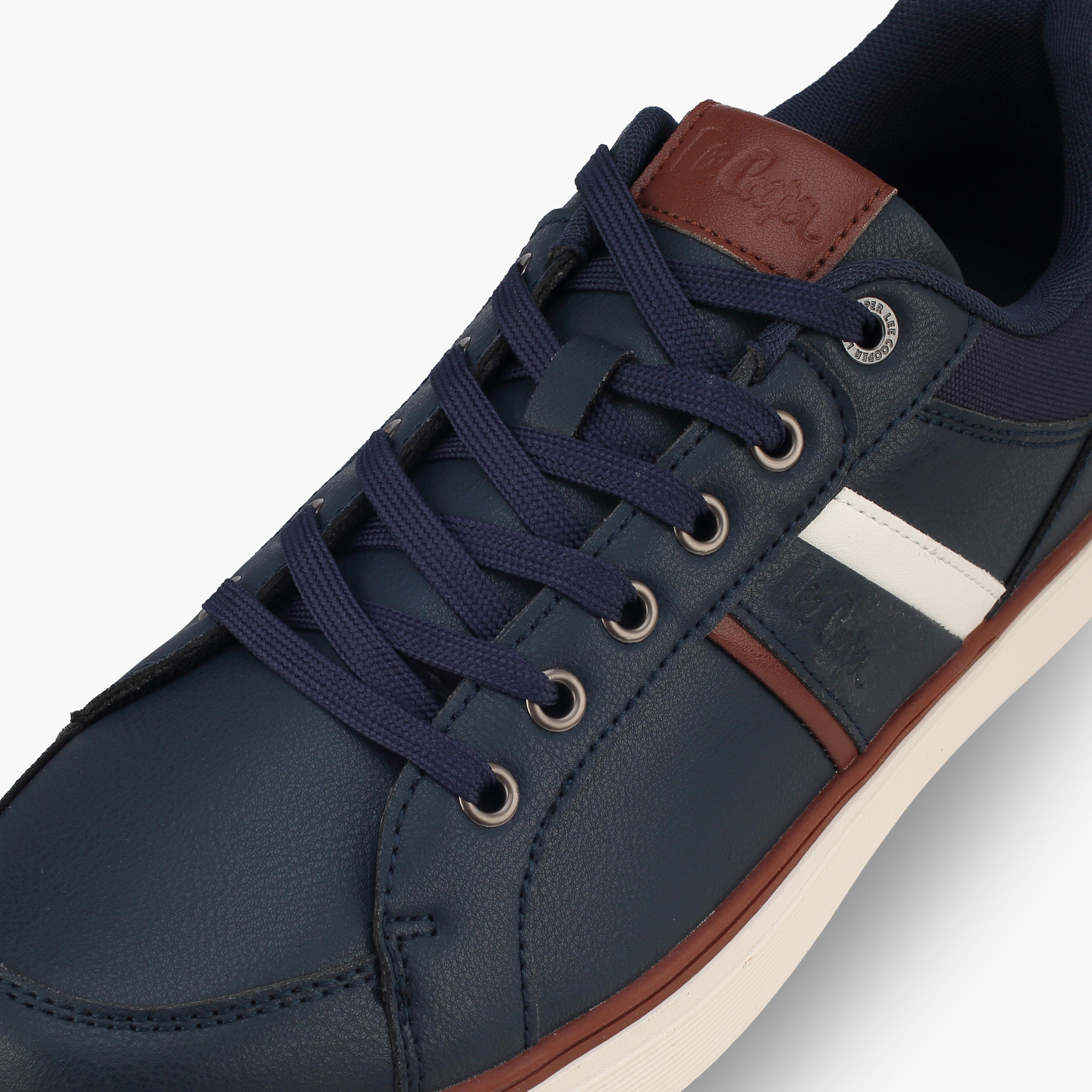 Lee Cooper Men Lace-Up Ankle Sneakers-men-shoes-sneakers-image-4