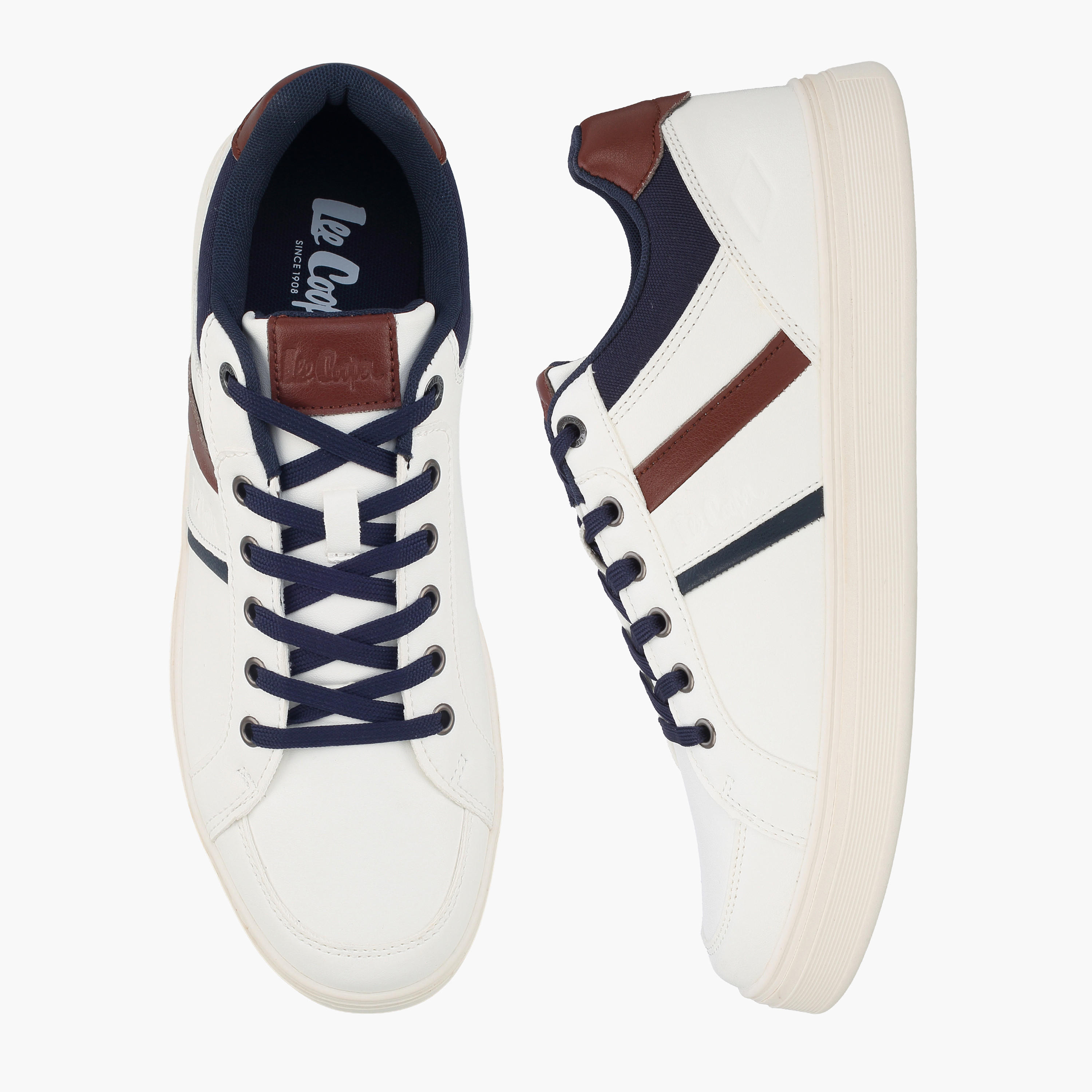 Lee Cooper Men Lace-Up Ankle Sneakers-men-shoes-sneakers-image-1