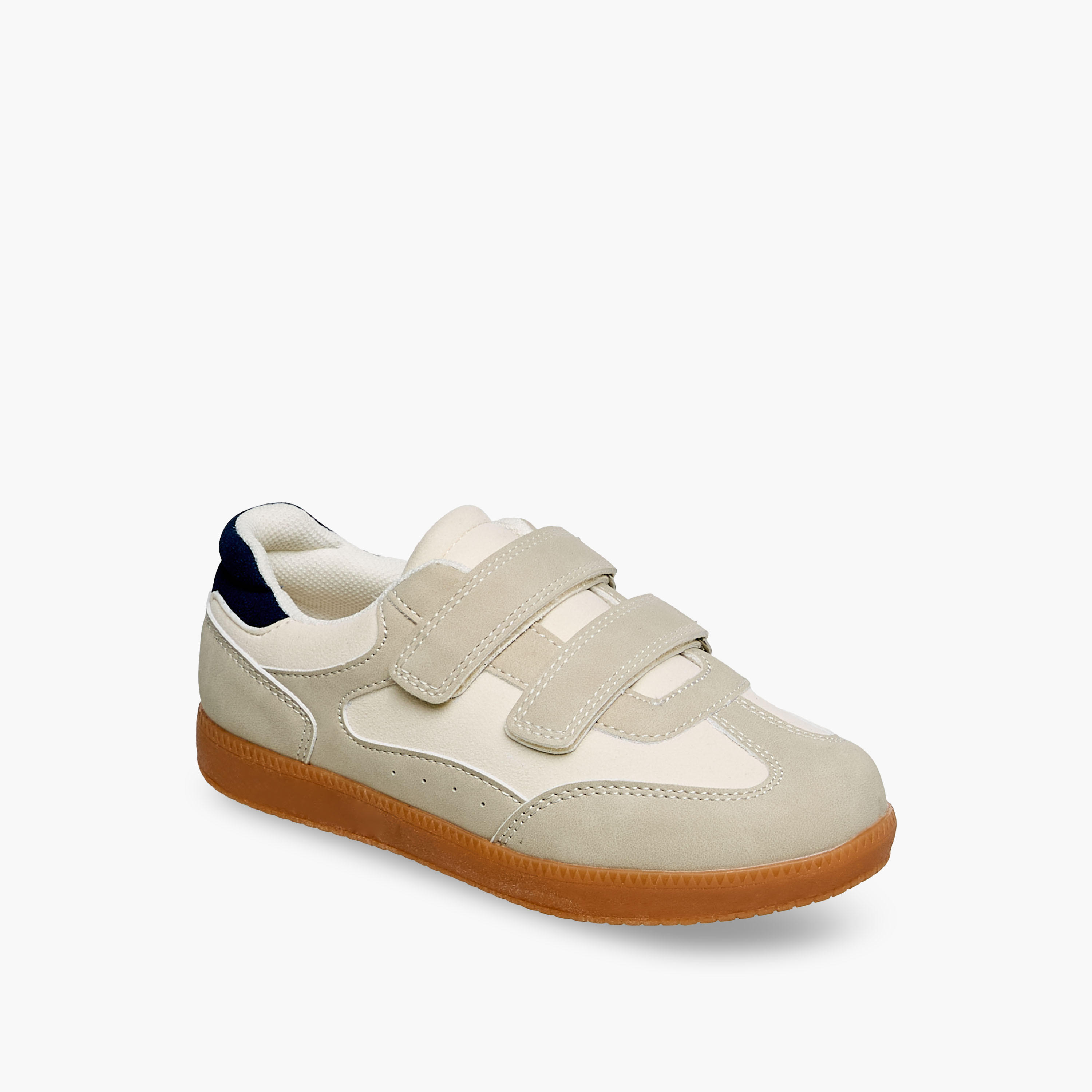 حذاء سنيكرز بشريط إغلاق لاصق للأولاد من جونيورز-boys-shoes-sneakers-image-2