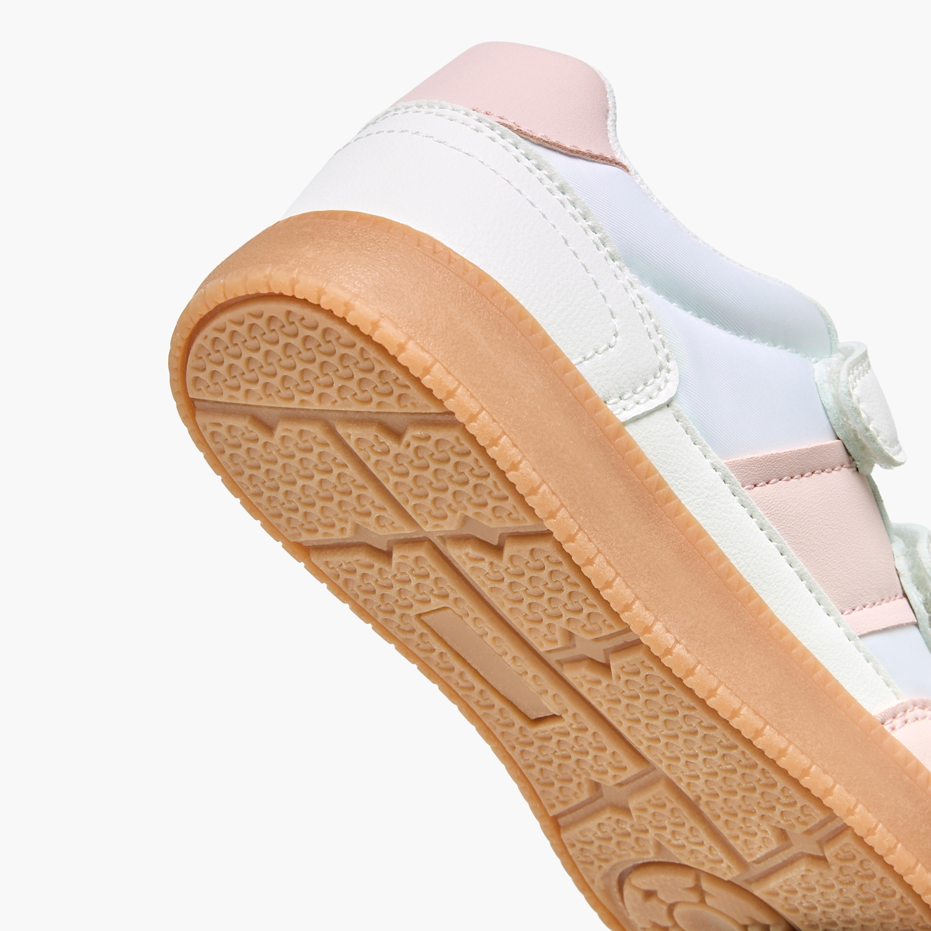 Juniors Girls Colourblock Hook & Loop Sneakers-girls-shoes-sneakers-image-5
