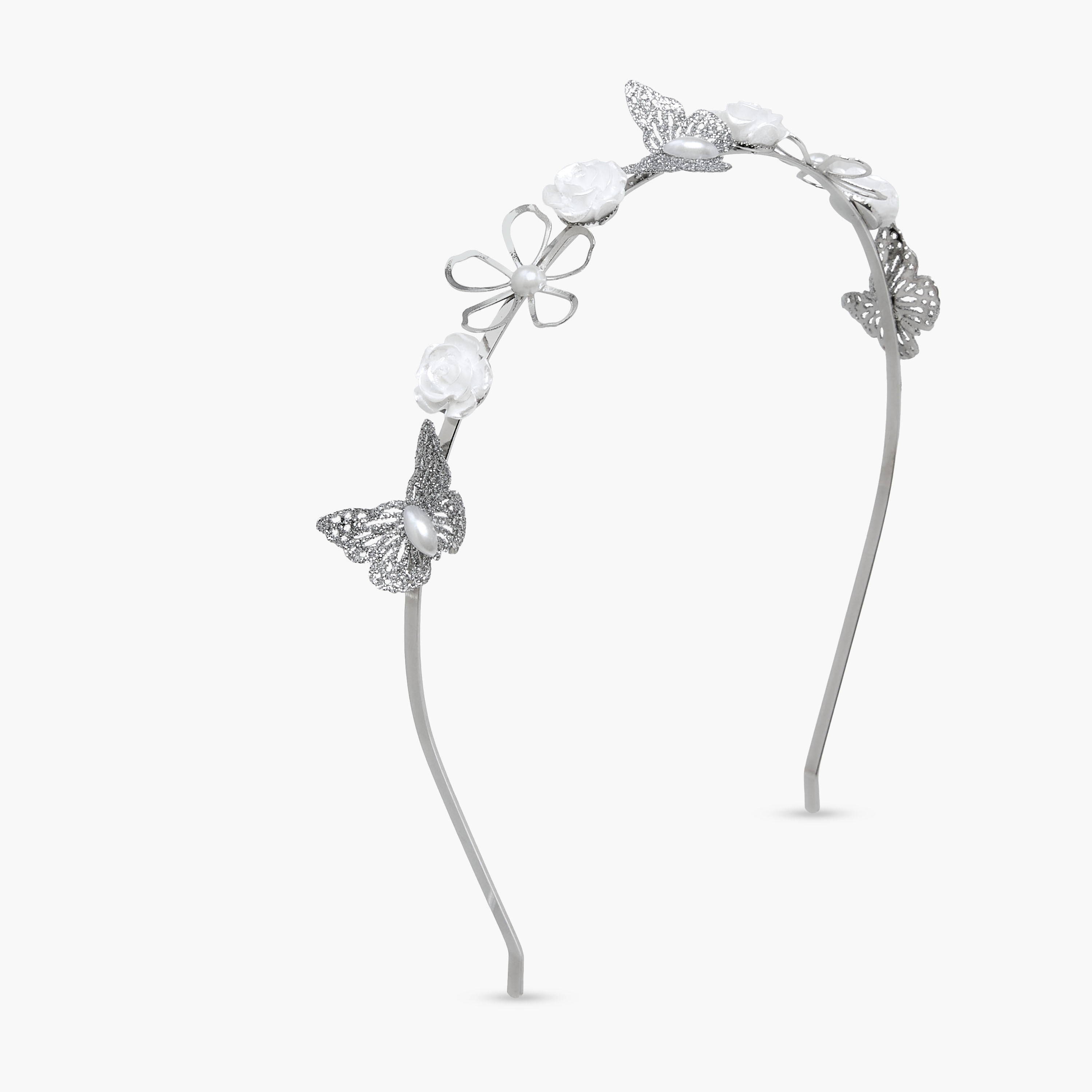 شريطة ومشابك شعر مزينة من فلورا بيلا - عبوة 4 قطع-girls-accessories-hairaccessories-image-2