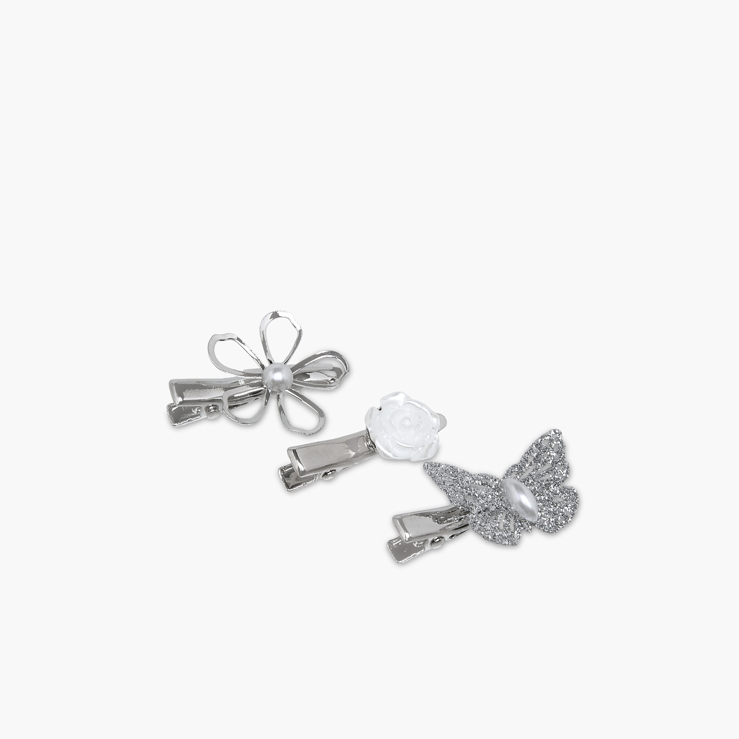شريطة ومشابك شعر مزينة من فلورا بيلا - عبوة 4 قطع-girls-accessories-hairaccessories-image-5