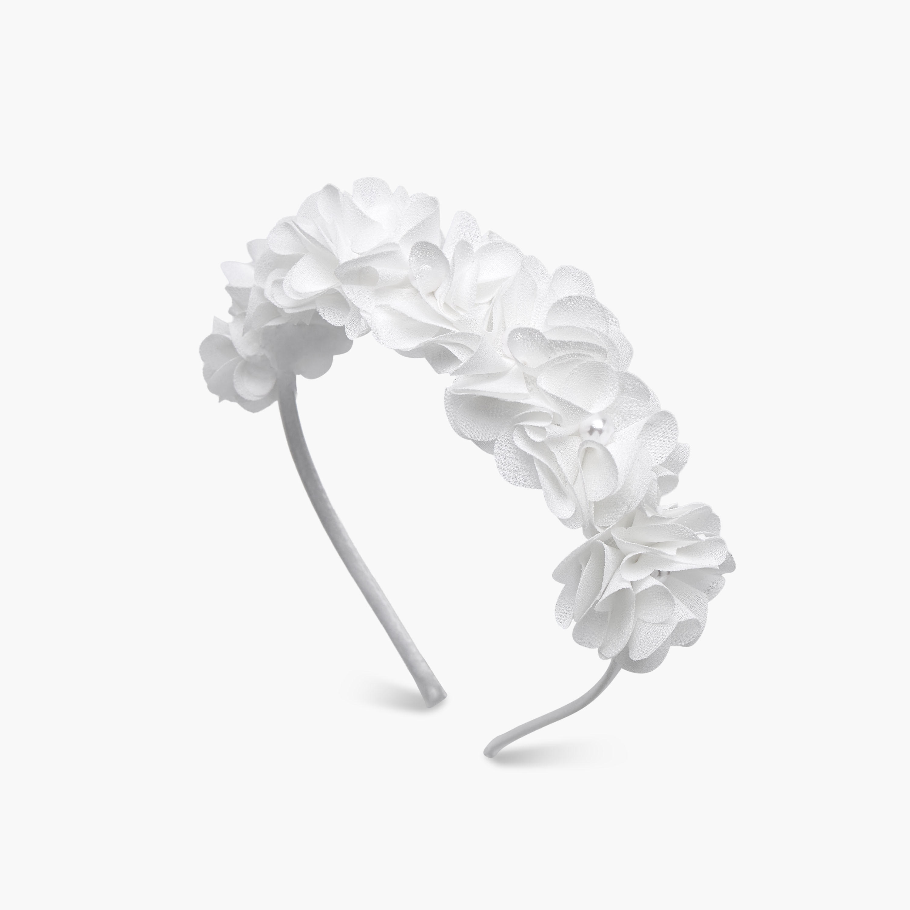 شريطة شعر مع مشابك من فلورا بيلا - طقم 3 قطع-girls-accessories-hairaccessories-image-2