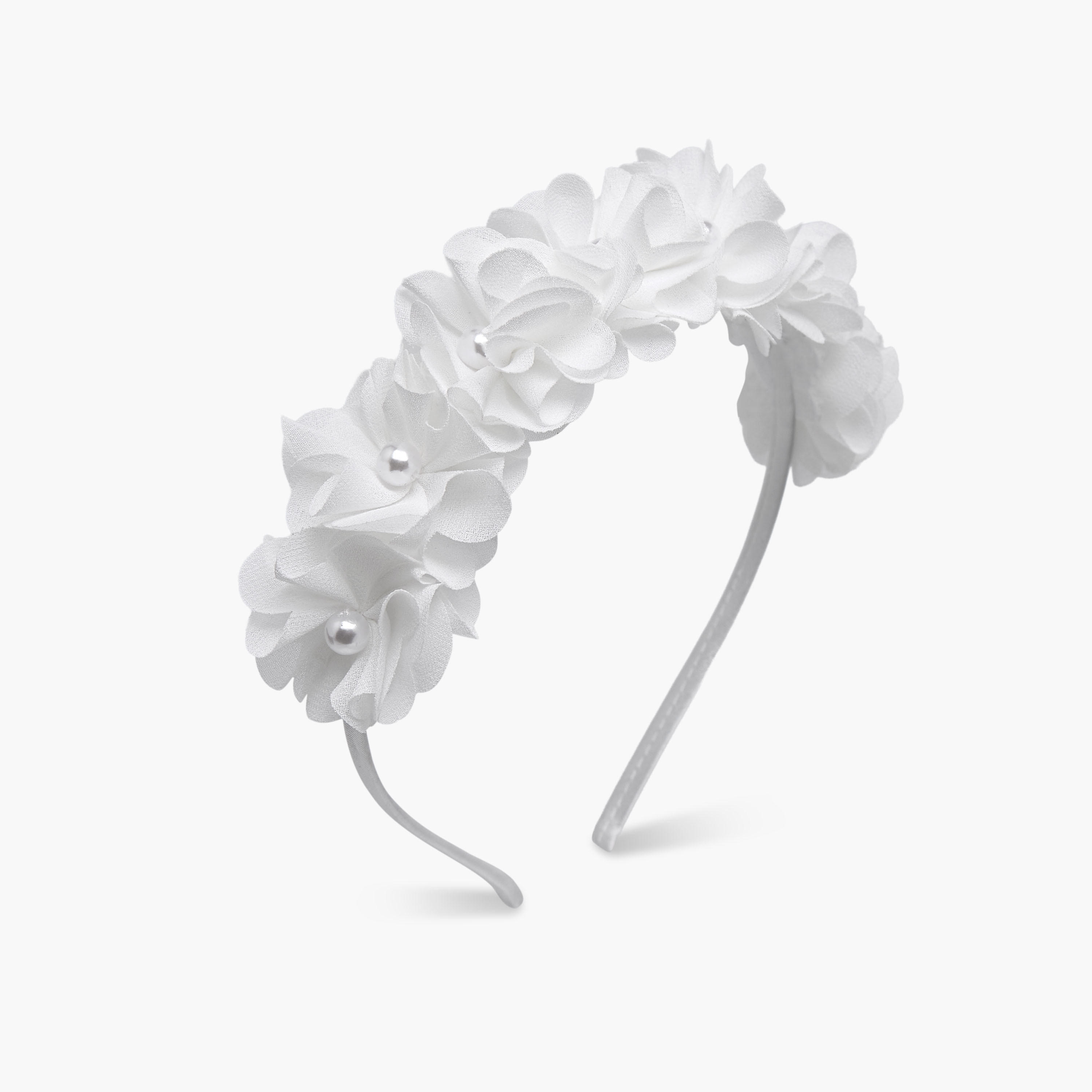 شريطة شعر مع مشابك من فلورا بيلا - طقم 3 قطع-girls-accessories-hairaccessories-image-3