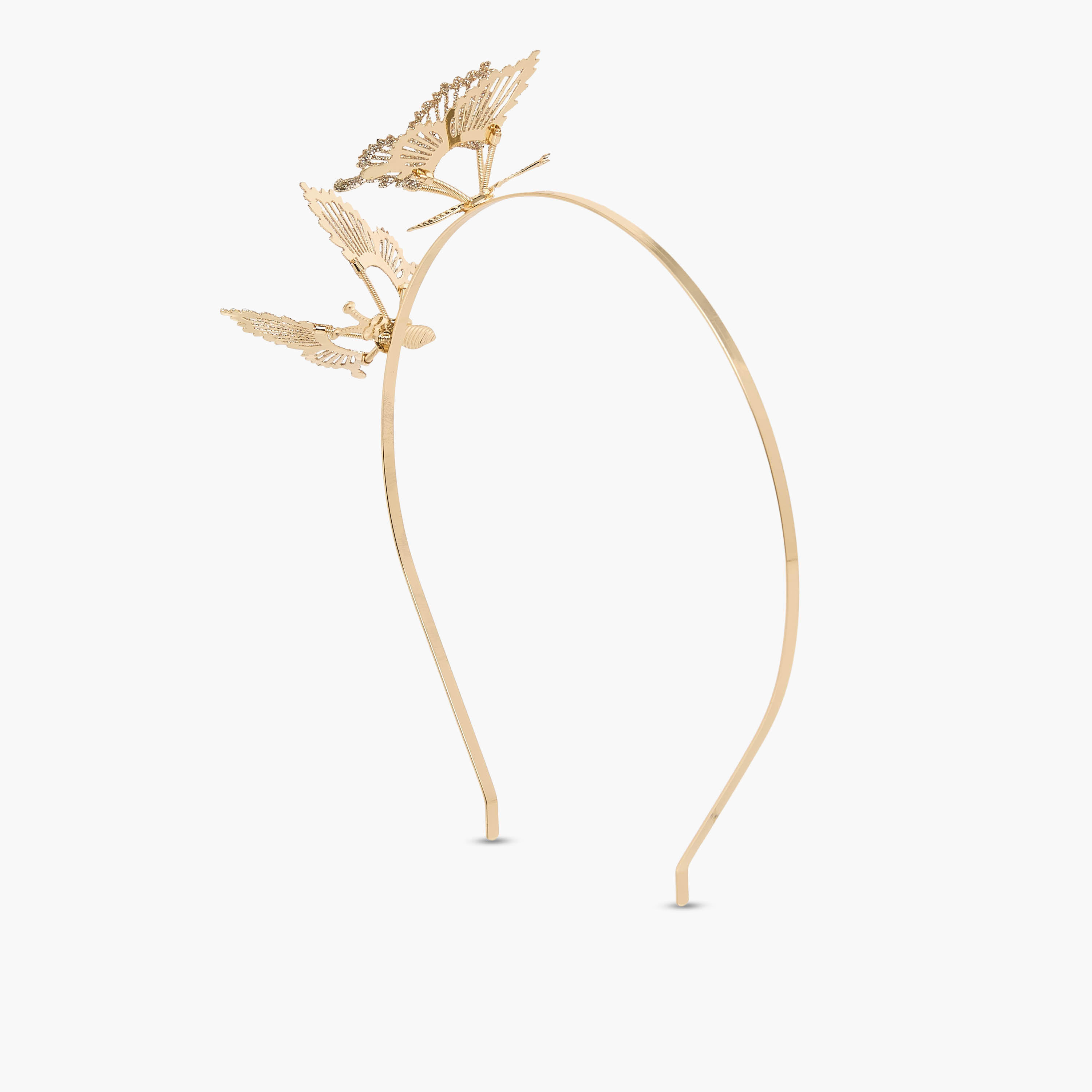 Pack of 3 Flora Bella Hairband and Hair Clip with Butterfly Embellishment-girls-accessories-hairaccessories-image-3