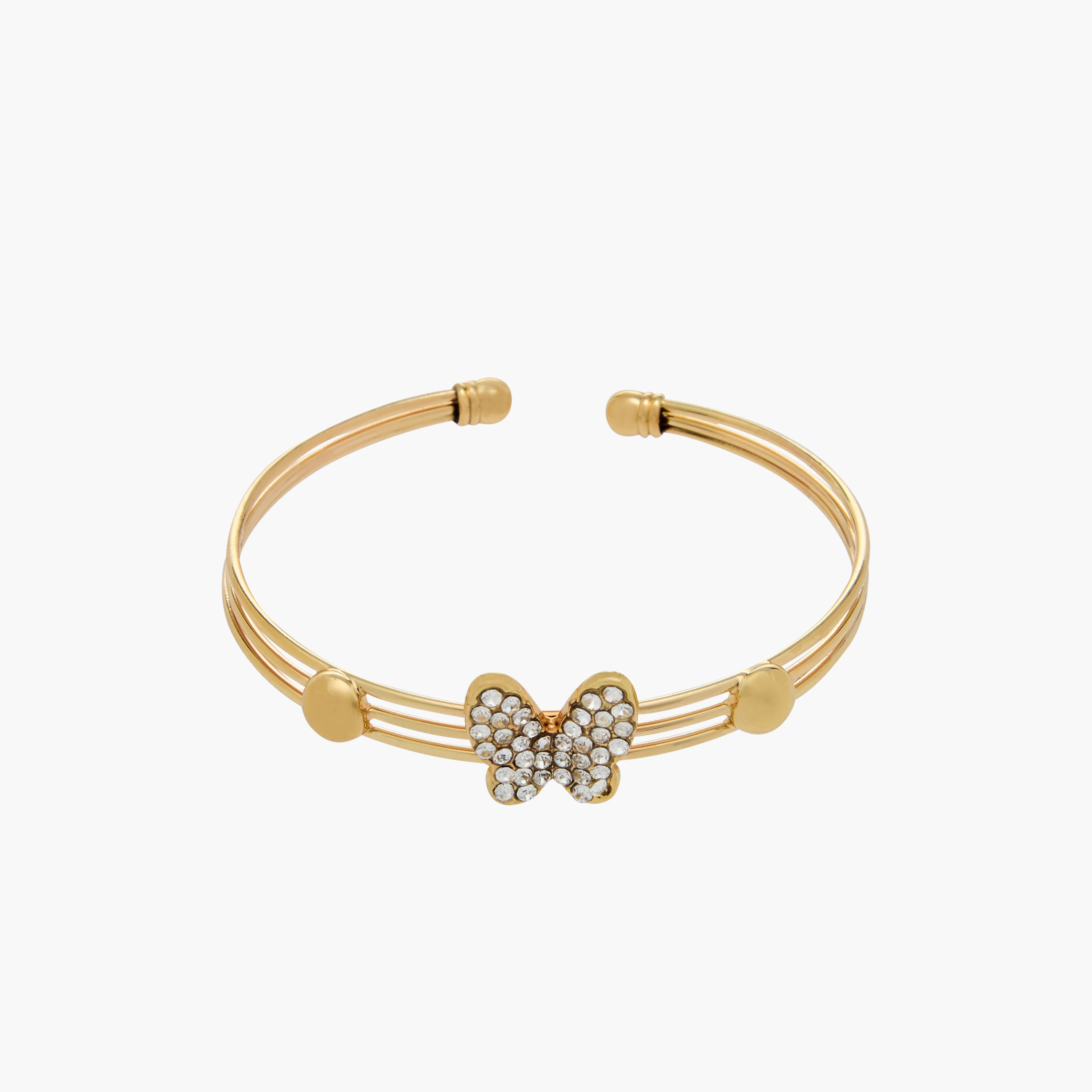 طقم من 4 قطع مجوهرات بتصميم فراشة مزينة من فلورا بيلا-girls-accessories-jewellery-image-3