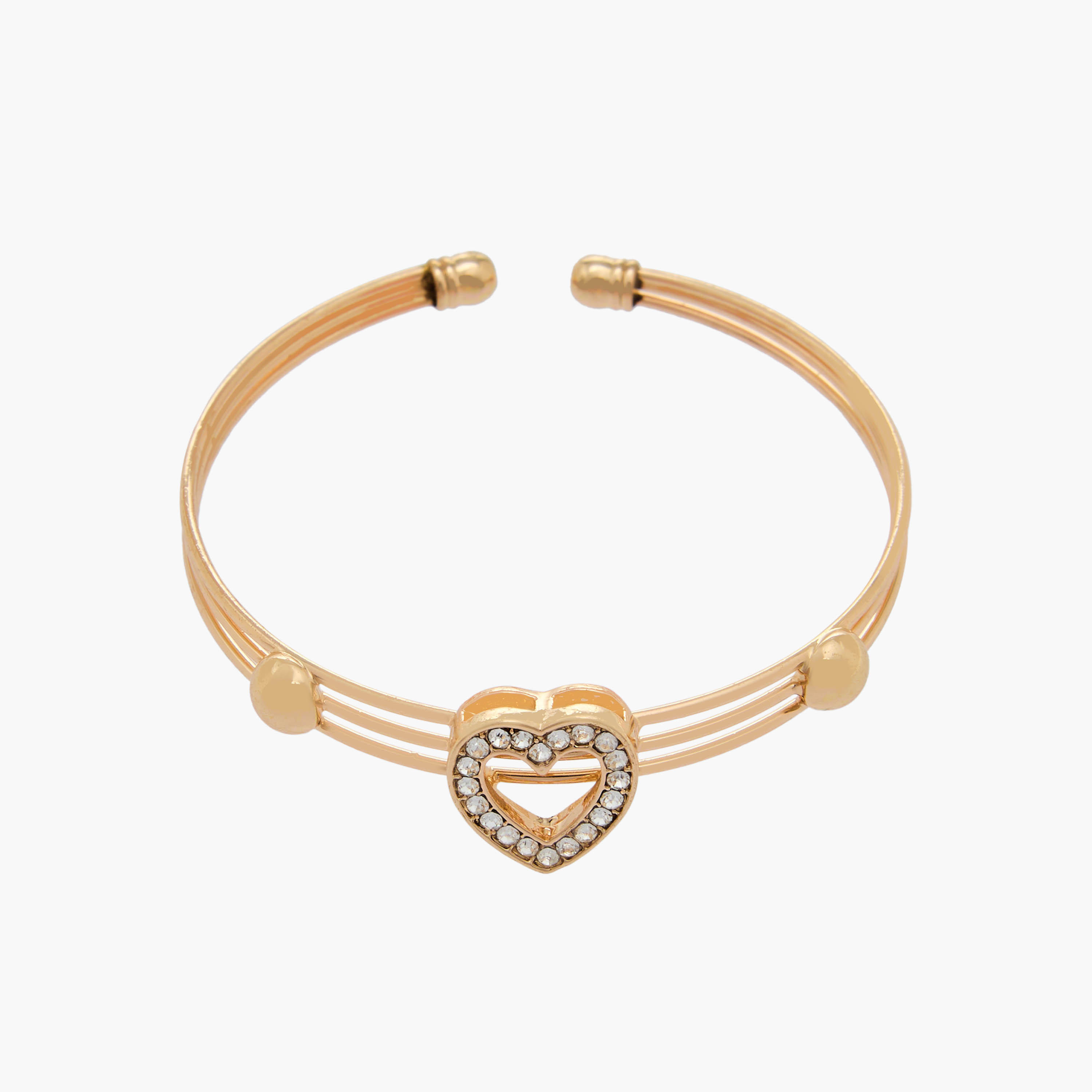Set of 4 Flora Bella Jewellery Set with Embellished Heart Design-girls-accessories-jewellery-image-3