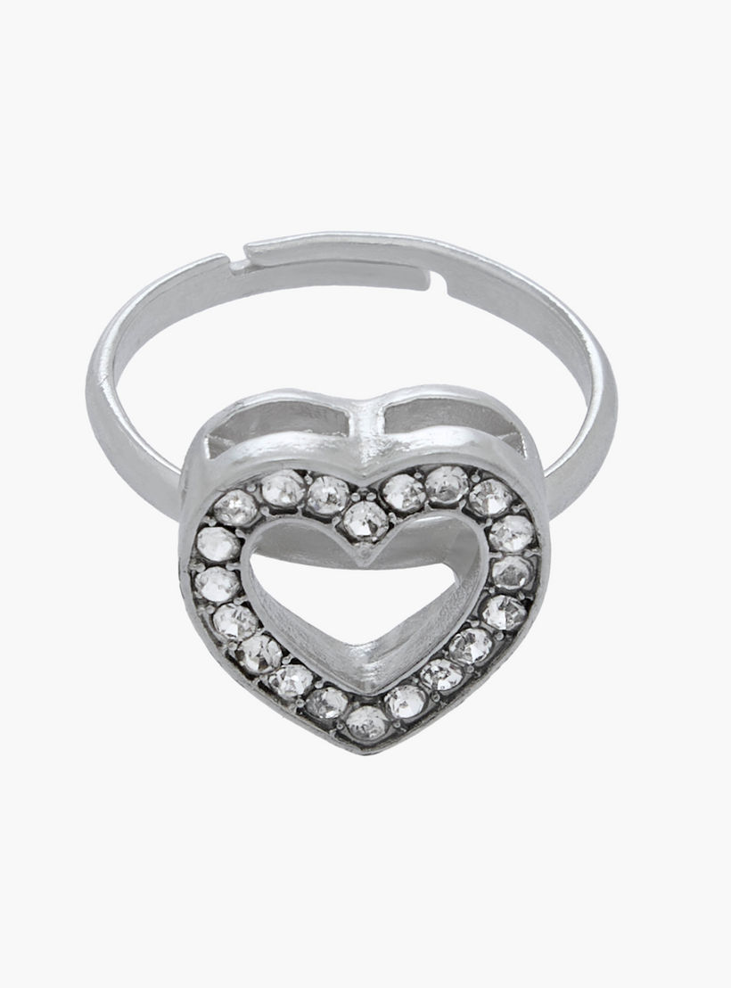 Set of 4 Flora Bella Jewellery Set with Embellished Heart Design-girls-accessories-jewellery-image-4