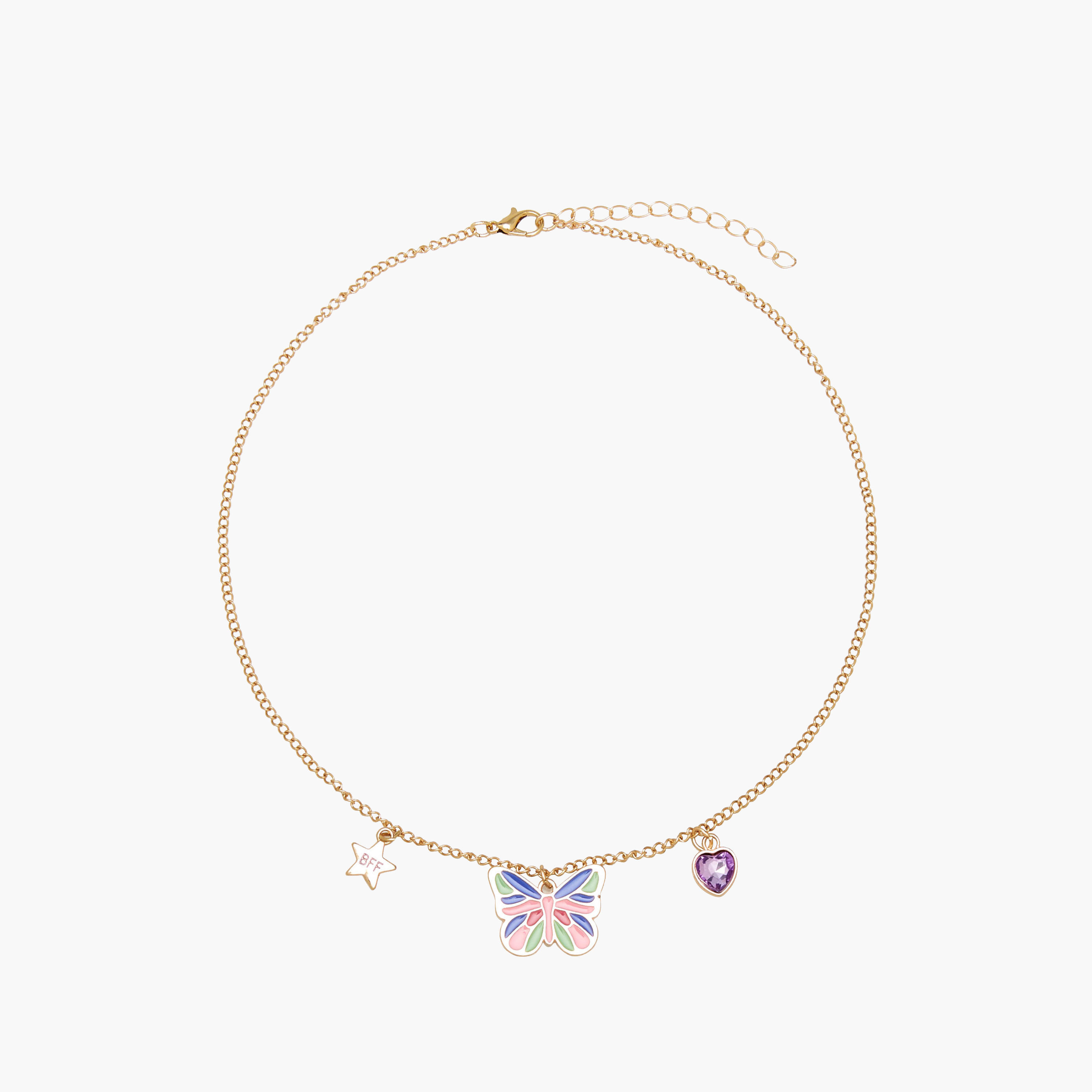 عقد بقفل من فلورا بيلا - طقم من قطعتين-girls-accessories-jewellery-image-3