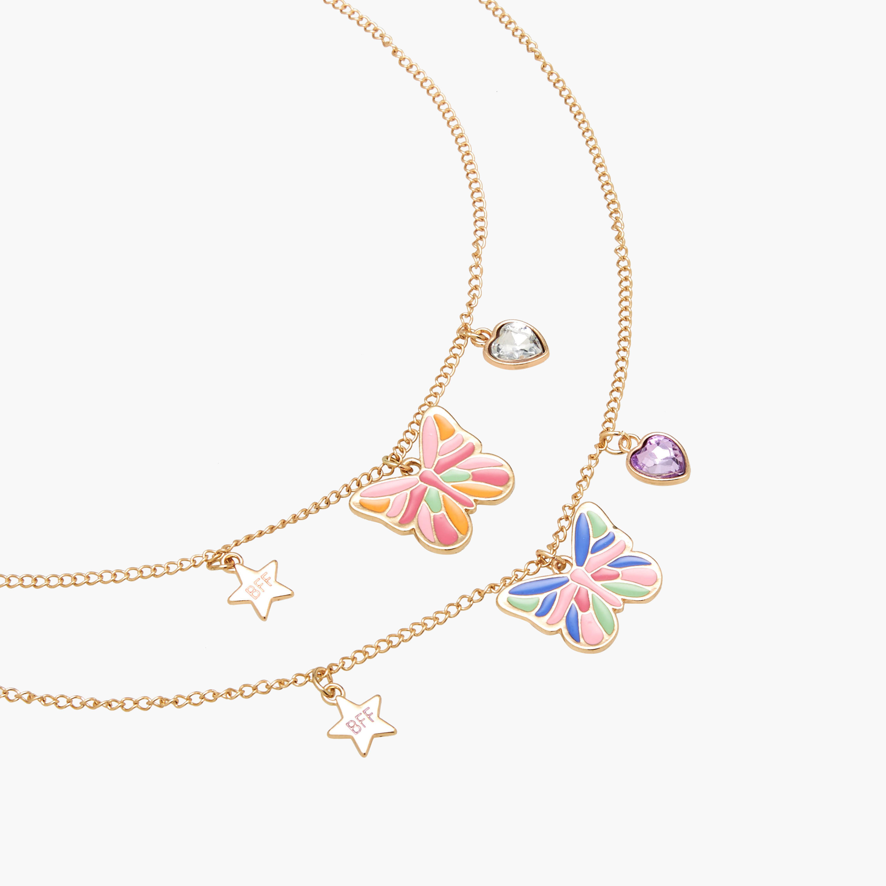 عقد بقفل من فلورا بيلا - طقم من قطعتين-girls-accessories-jewellery-image-4
