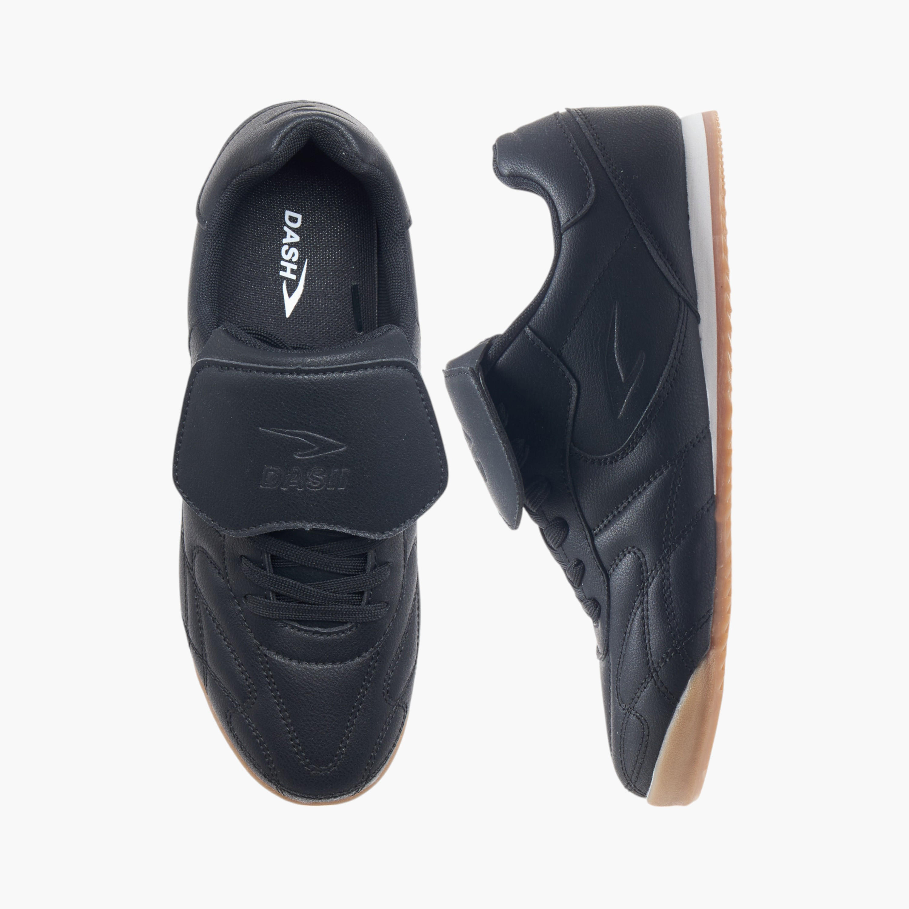 Dash Flap Detail Lace-Up Sneakers-men-shoes-sneakers-image-1