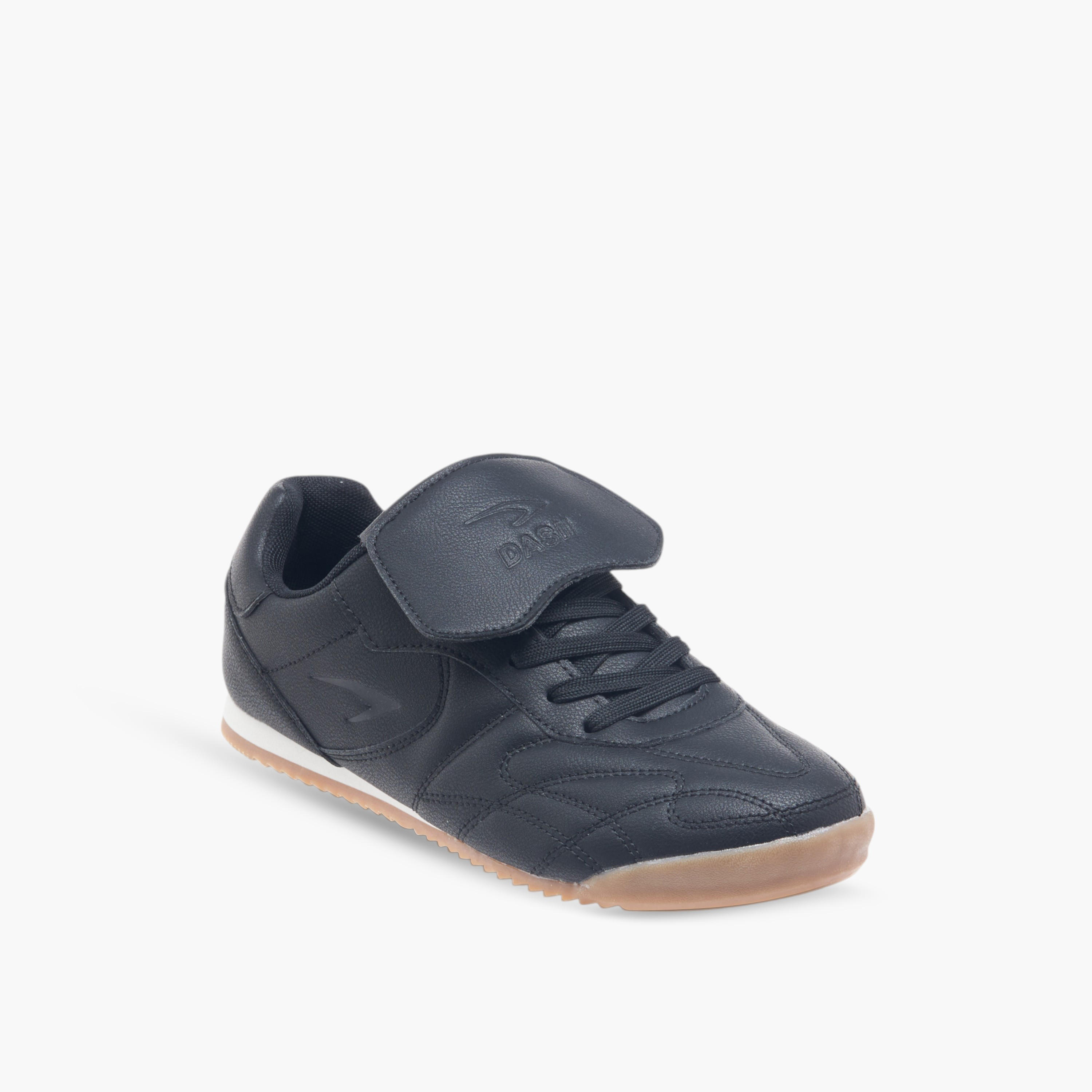 Dash Flap Detail Lace-Up Sneakers-men-shoes-sneakers-image-2