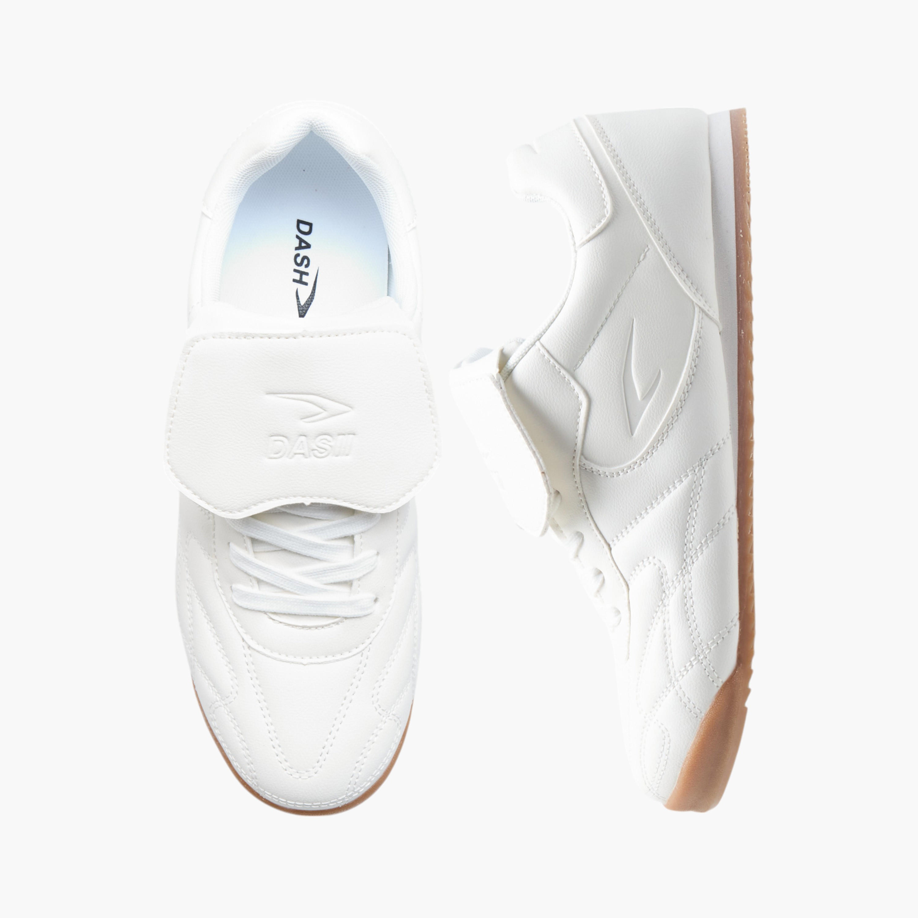 Dash Flap Detail Lace-Up Sneakers-men-shoes-sneakers-image-1