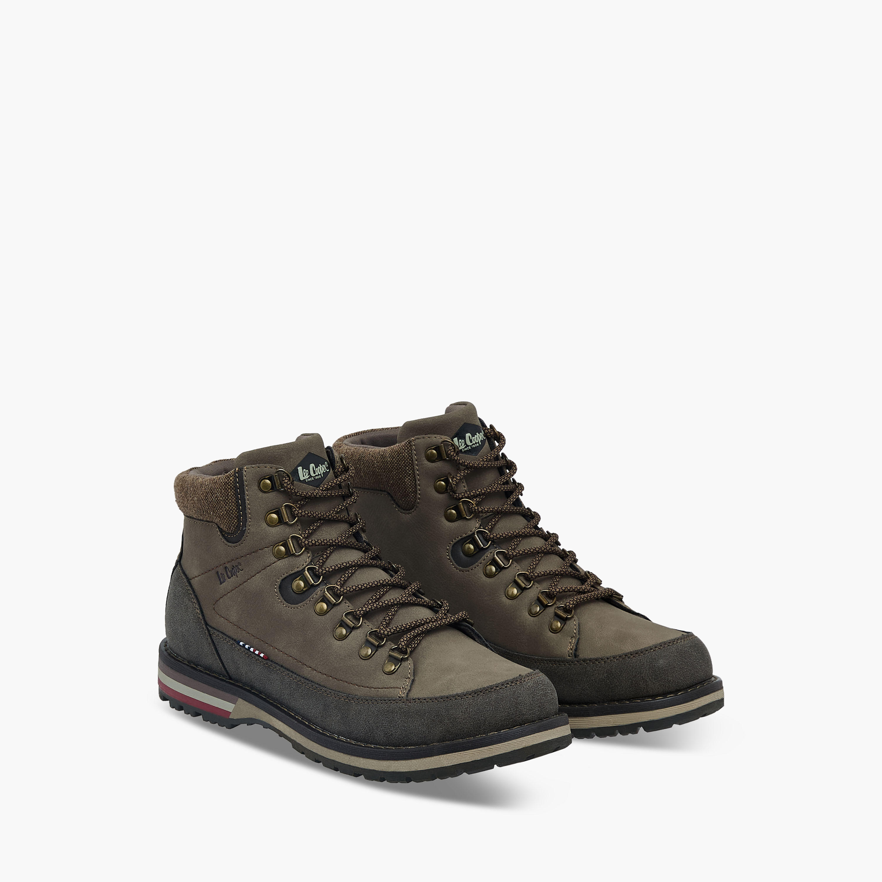 بوت طول الكاحل برباط إغلاق للرجال من لي كوبر-men-shoes-boots-image-1