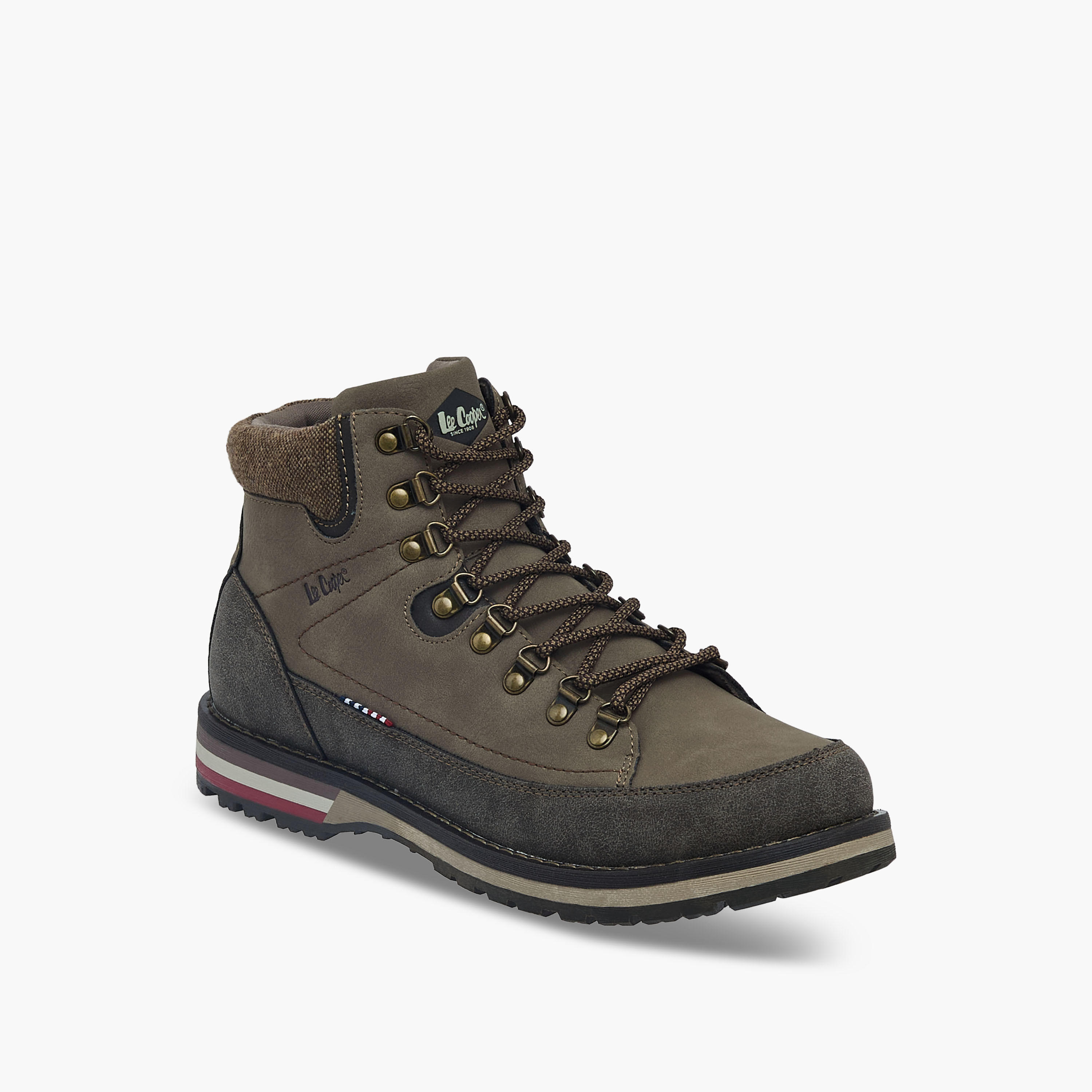 بوت طول الكاحل برباط إغلاق للرجال من لي كوبر-men-shoes-boots-image-2
