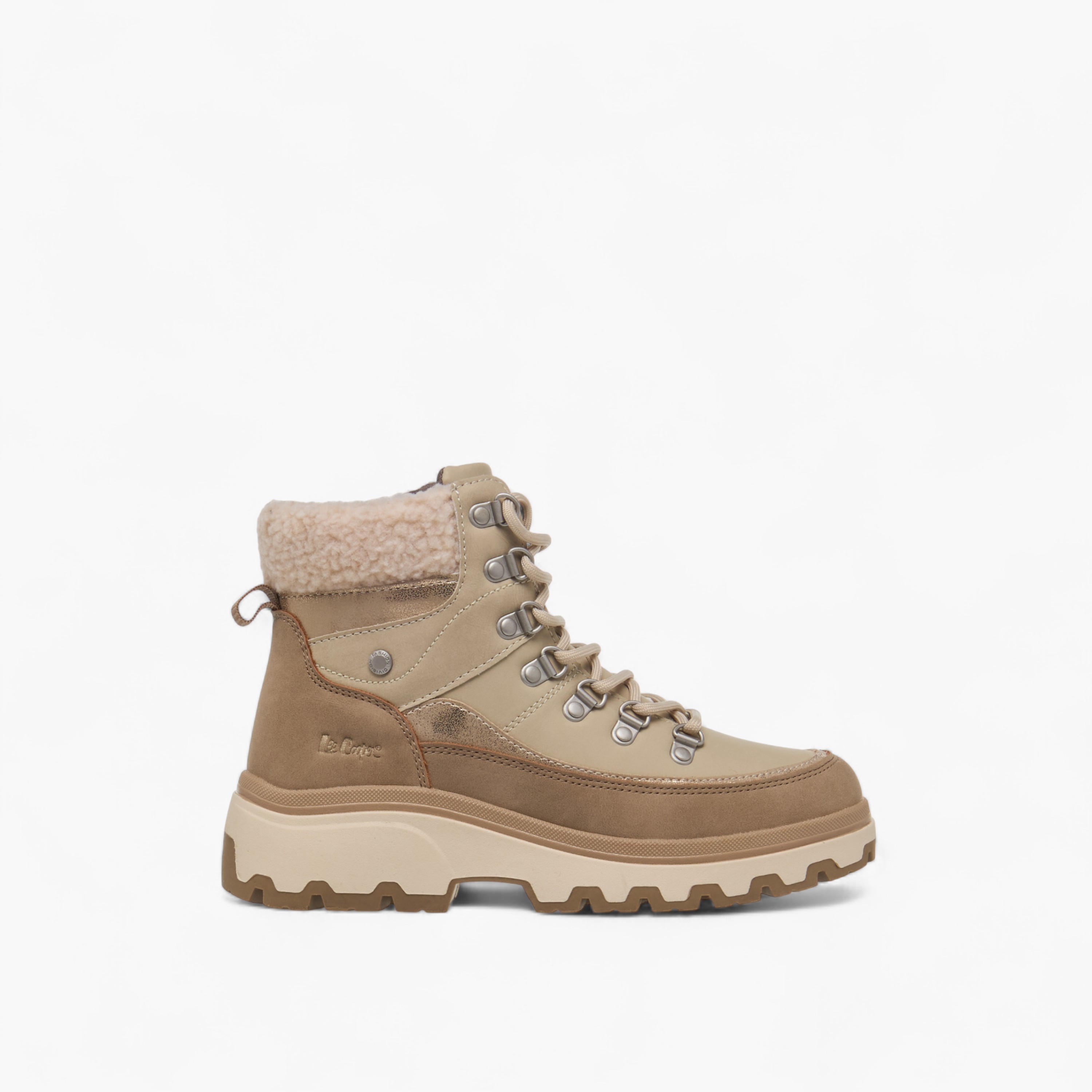 بوت طول الكاحل برباط إغلاق للنساء من لي كوبر-women-shoes-boots-image-4