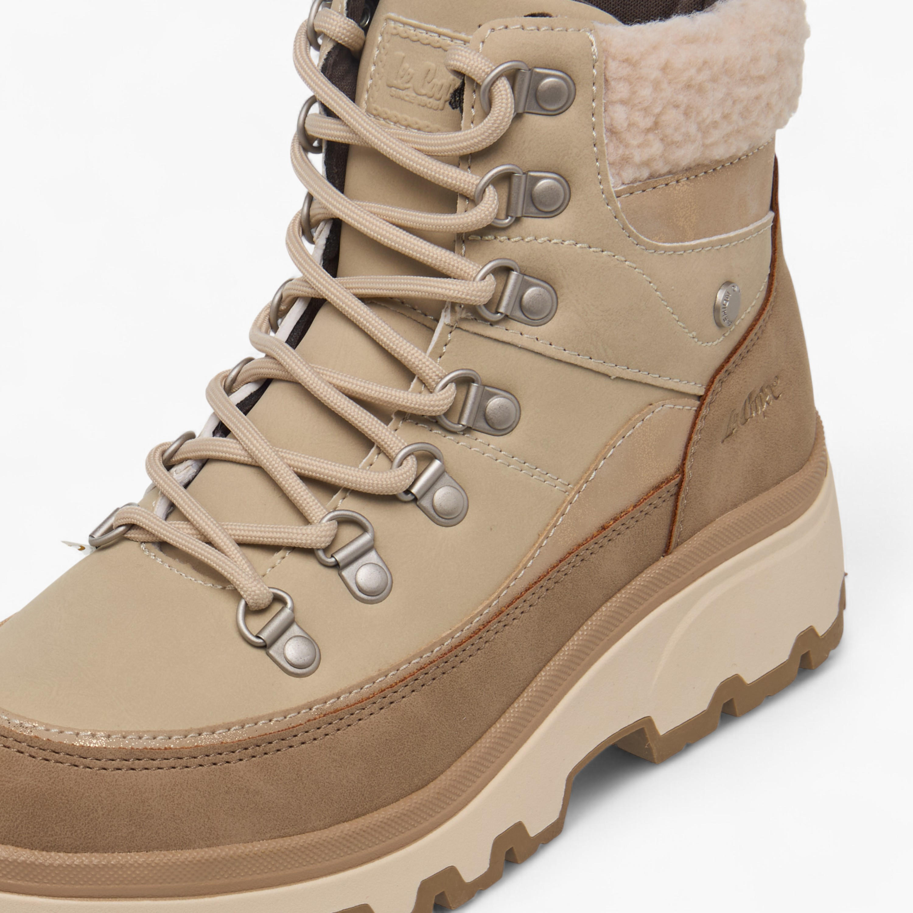 بوت طول الكاحل برباط إغلاق للنساء من لي كوبر-women-shoes-boots-image-5