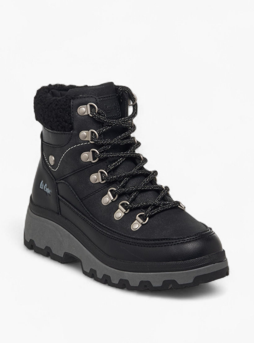 Lee Copper Women Lace-Up Ankle Boots-women-shoes-boots-image-3