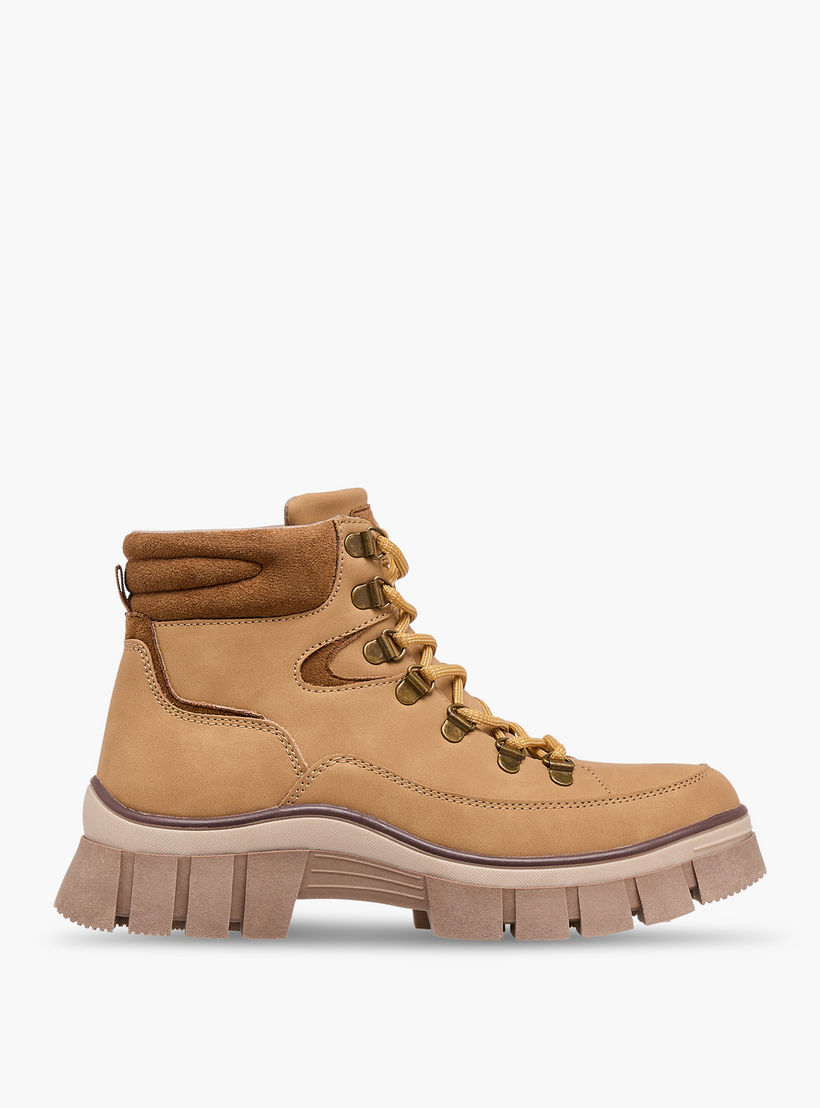 Lee Cooper Women's Panelled Lace-Up Ankle Boots-women-shoes-boots-image-3