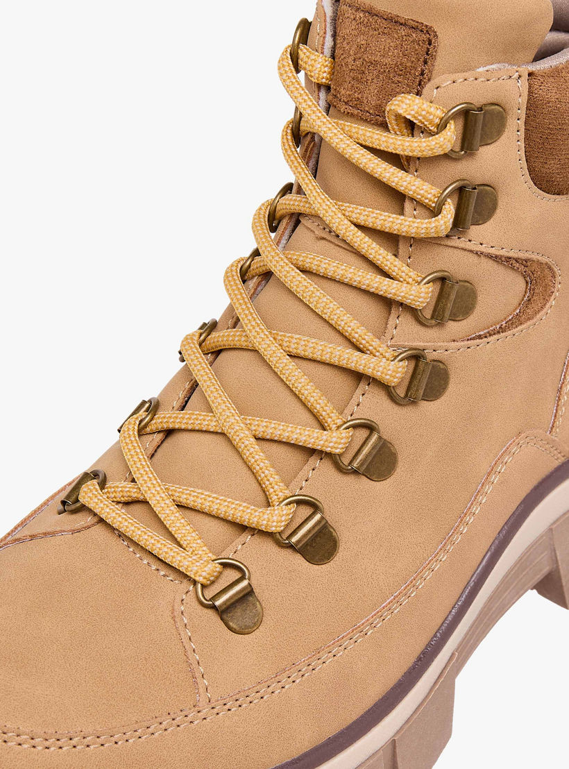 Lee Cooper Women's Panelled Lace-Up Ankle Boots-women-shoes-boots-image-4