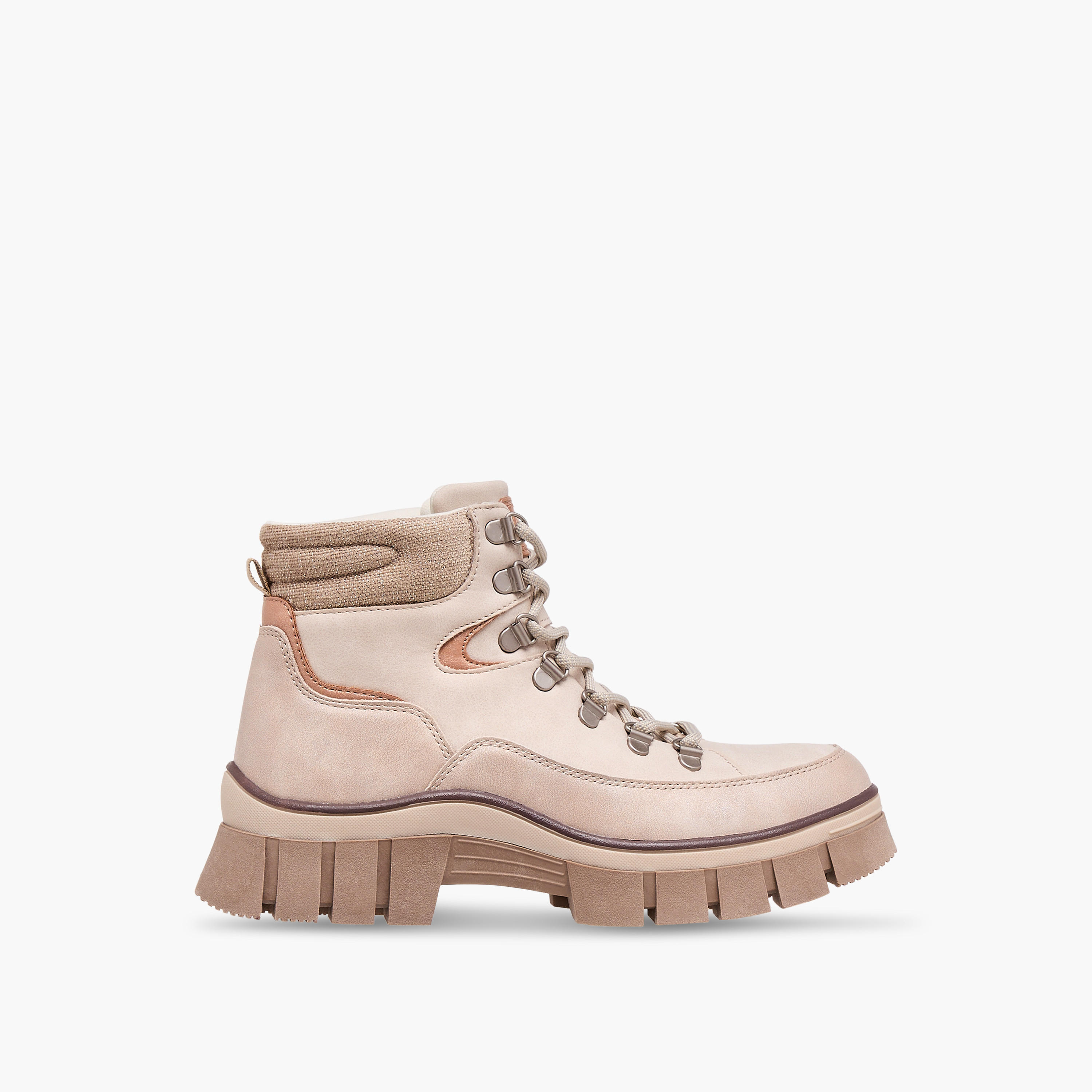 Lee Cooper Women's Panelled Lace-Up Ankle Boots-women-shoes-boots-image-3