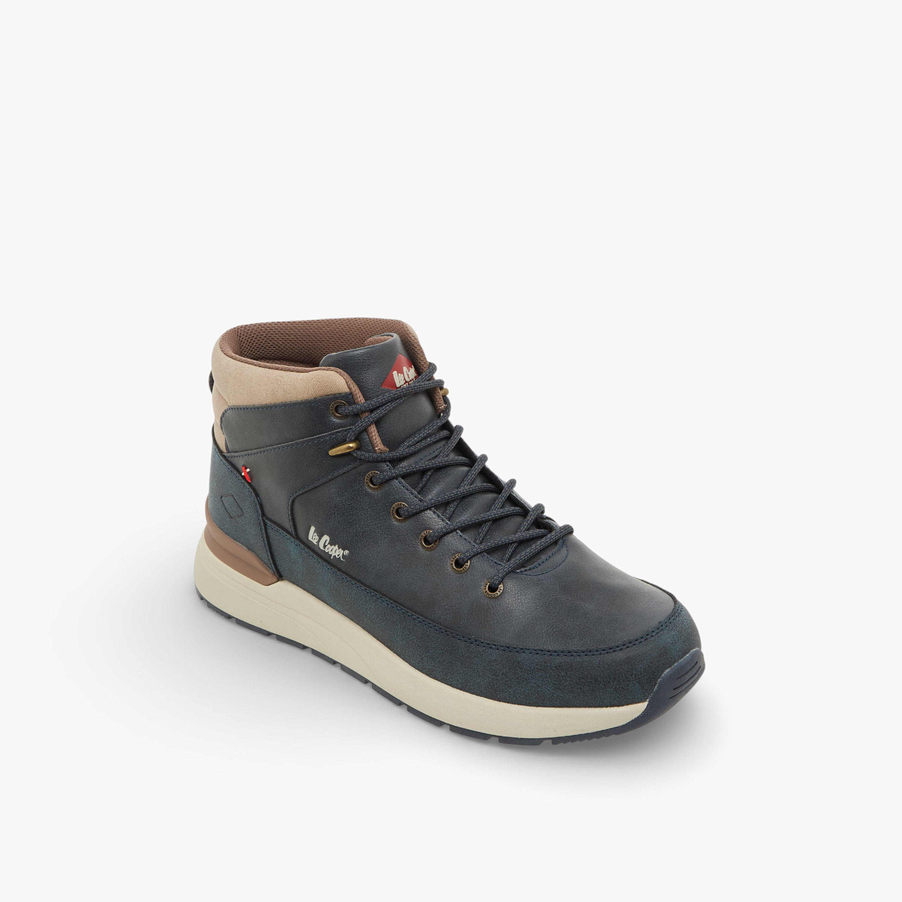 Lee Cooper Men Panelled Ankle Boots-men-shoes-boots-image-2