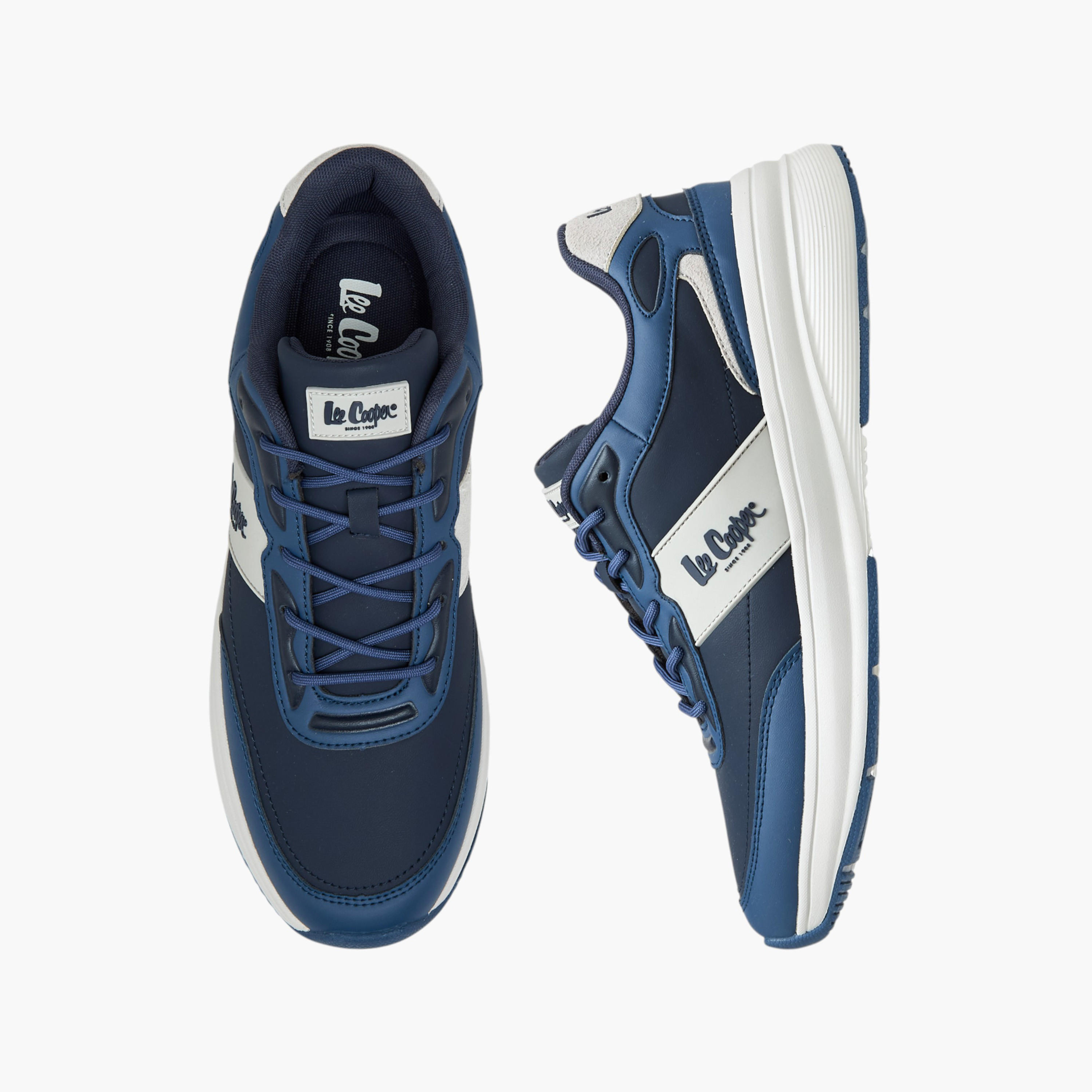 حذاء سنيكرز متعدد التصاميم برباط إغلاق للرجال من لي كوبر-men-shoes-sneakers-image-1