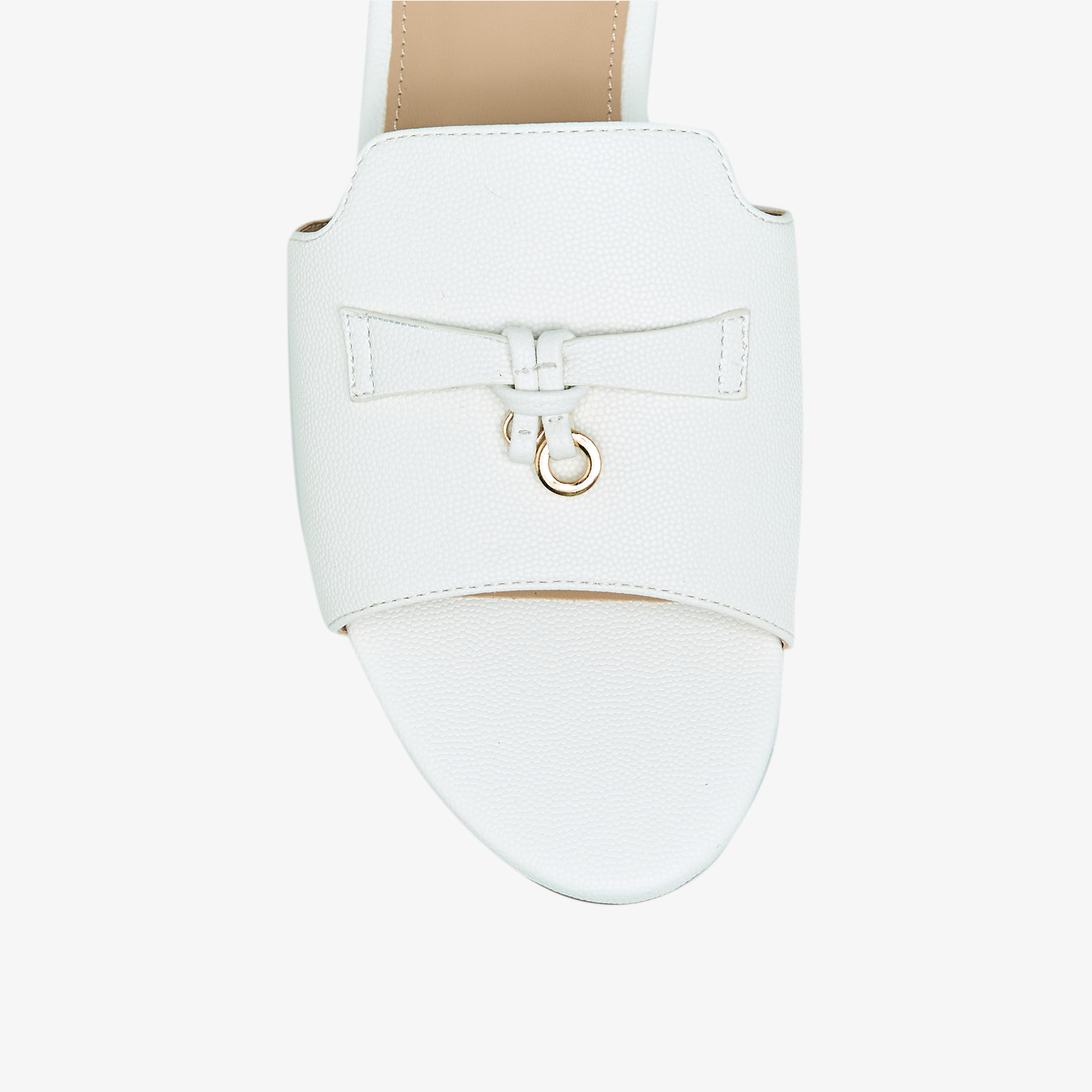 صندل سهل الارتداء بزينة قفل من فلورا بيلا-women-shoes-flats-sandals-image-4