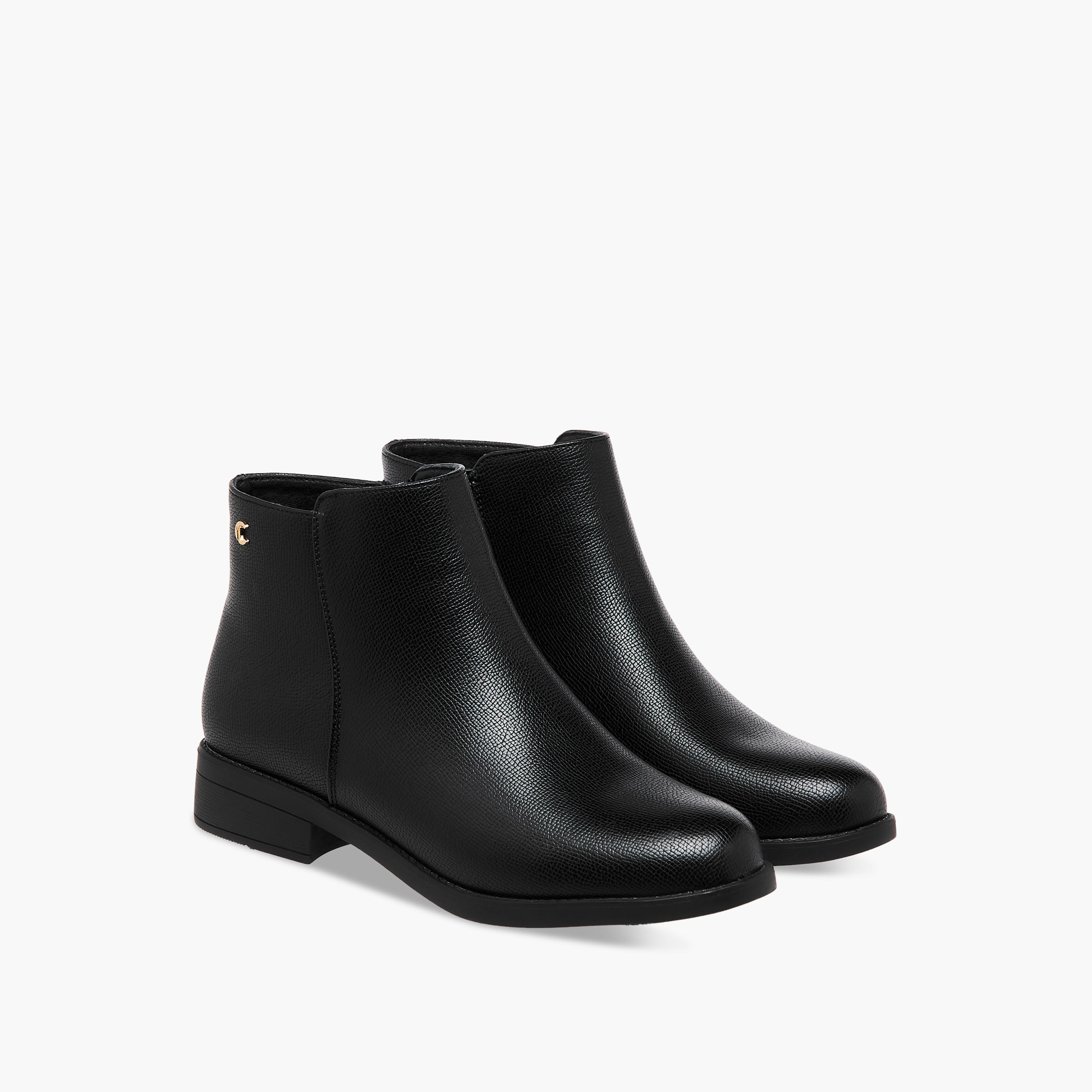 Le Confort Women's Zipper Ankle Boots-women-shoes-boots-image-1