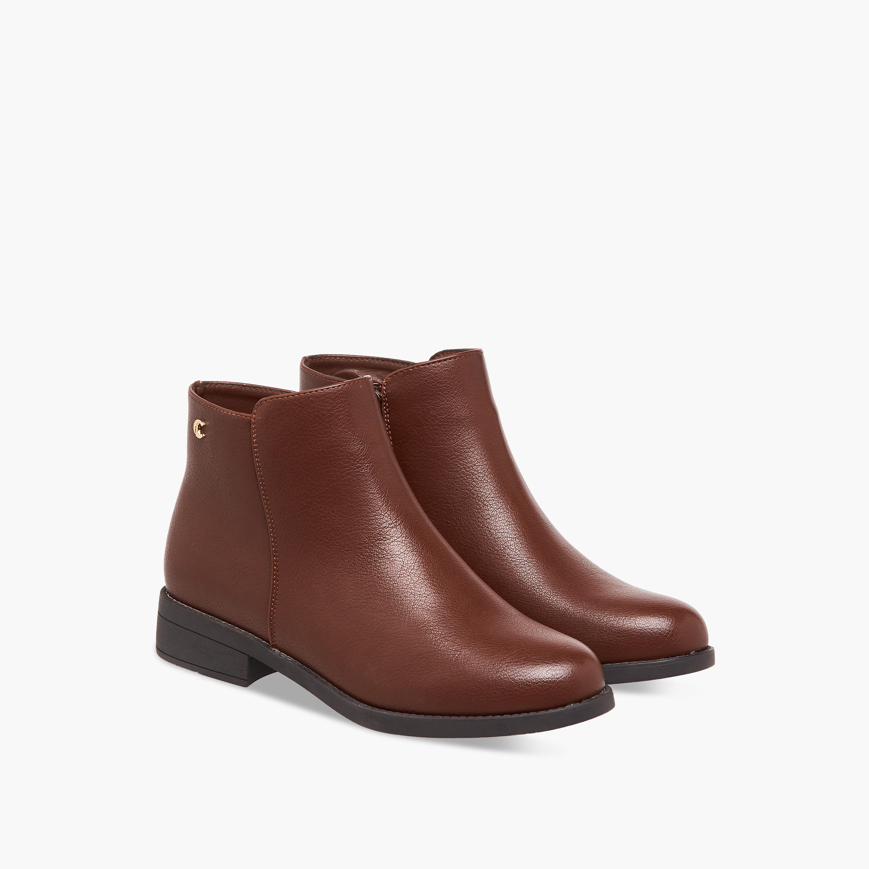 Le Confort Women's Zipper Ankle Boots-women-shoes-boots-image-1