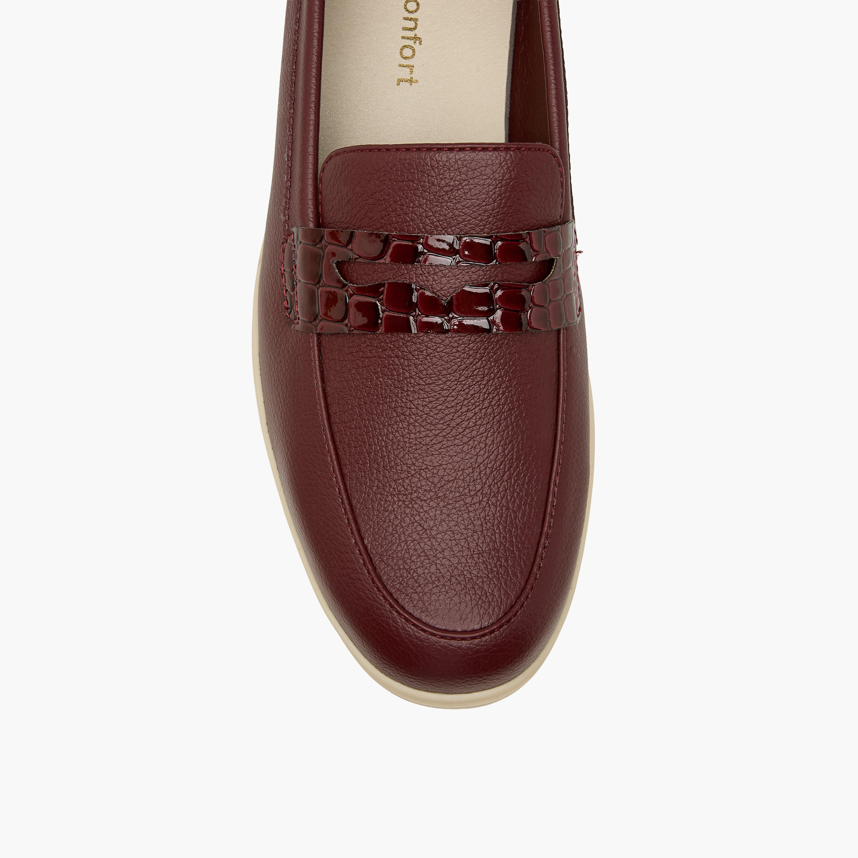 Le Confort Women Textured Loafers-women-shoes-loafersandmoccasins-image-4