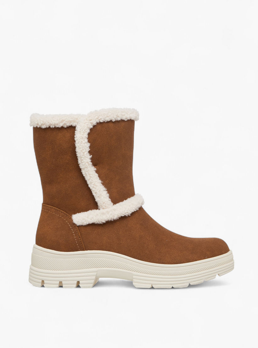بوت شمواه بفرو ورقبة عالبة للنساء من ميسي-women-shoes-boots-image-3