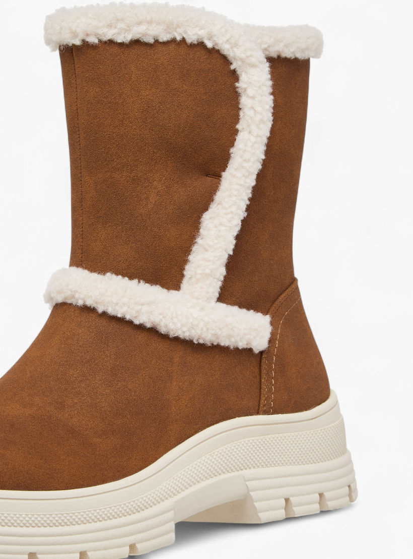 بوت شمواه بفرو ورقبة عالبة للنساء من ميسي-women-shoes-boots-image-4