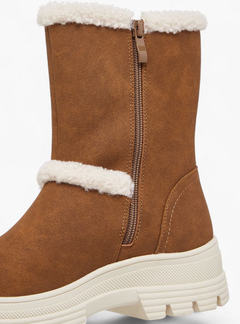 بوت شمواه بفرو ورقبة عالبة للنساء من ميسي-women-shoes-boots-image-6