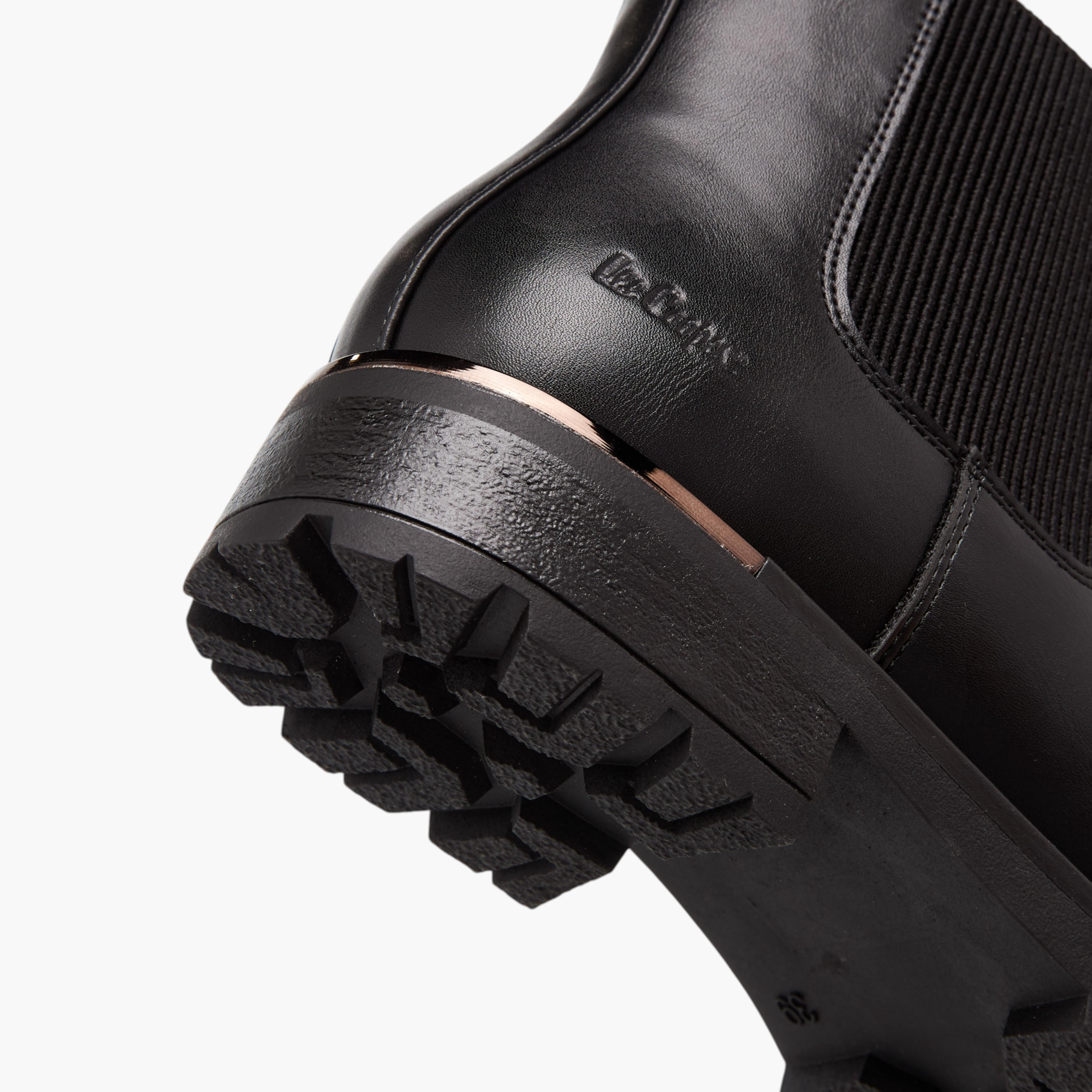 Lee Cooper Women's Solid Ankle Boots with Zip Closure-women-shoes-boots-image-5