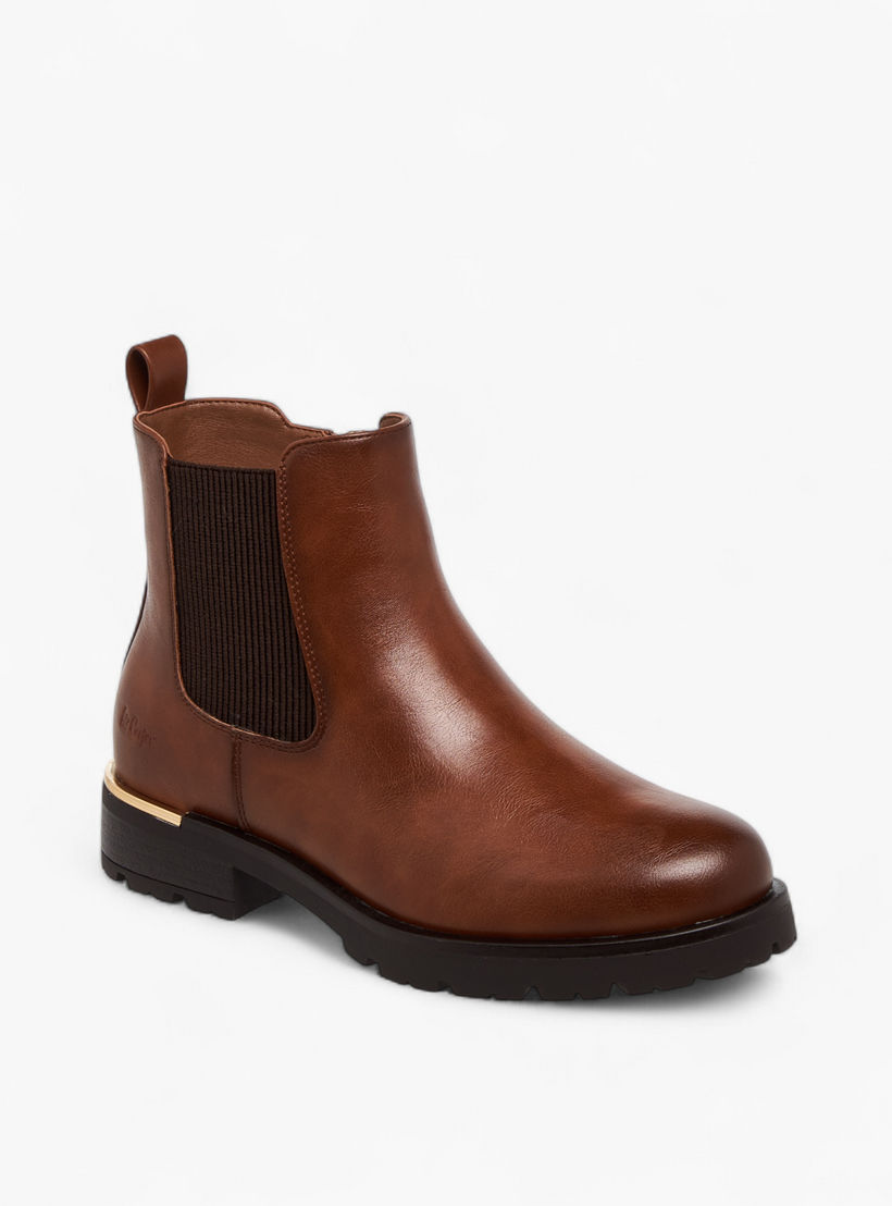 Lee Cooper Women's Solid Ankle Boots with Zip Closure-women-shoes-boots-image-2