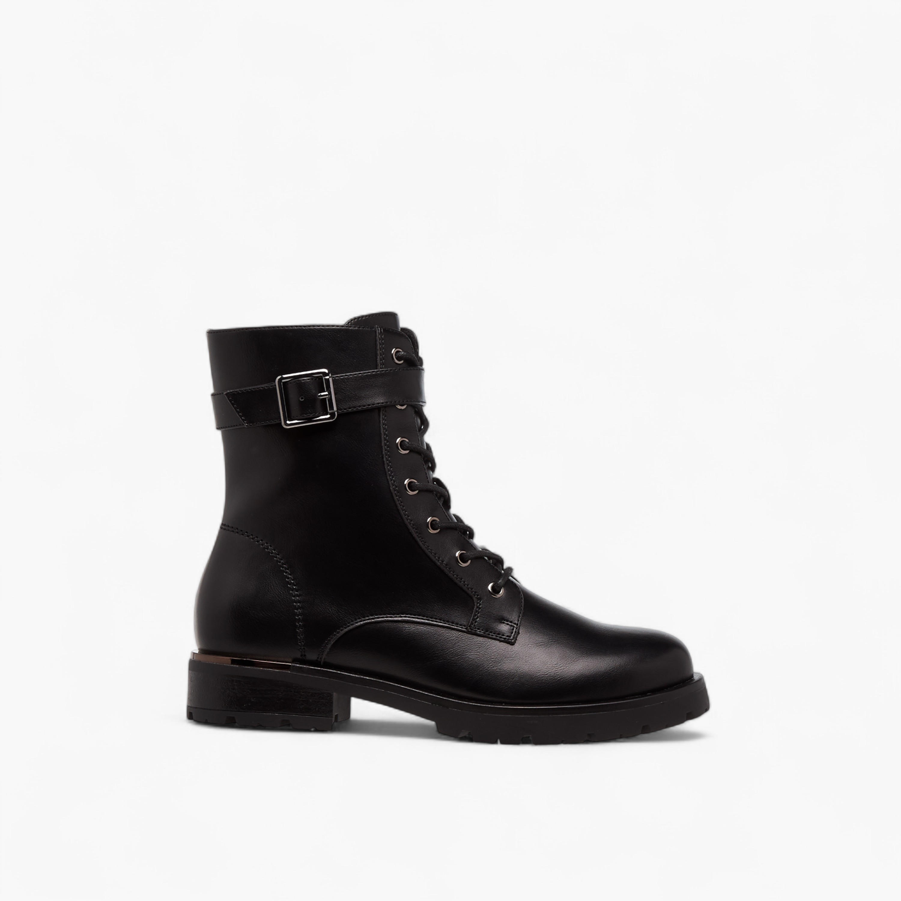 Celeste Women's Panelled Lace-Up Ankle Boots-women-shoes-boots-image-3