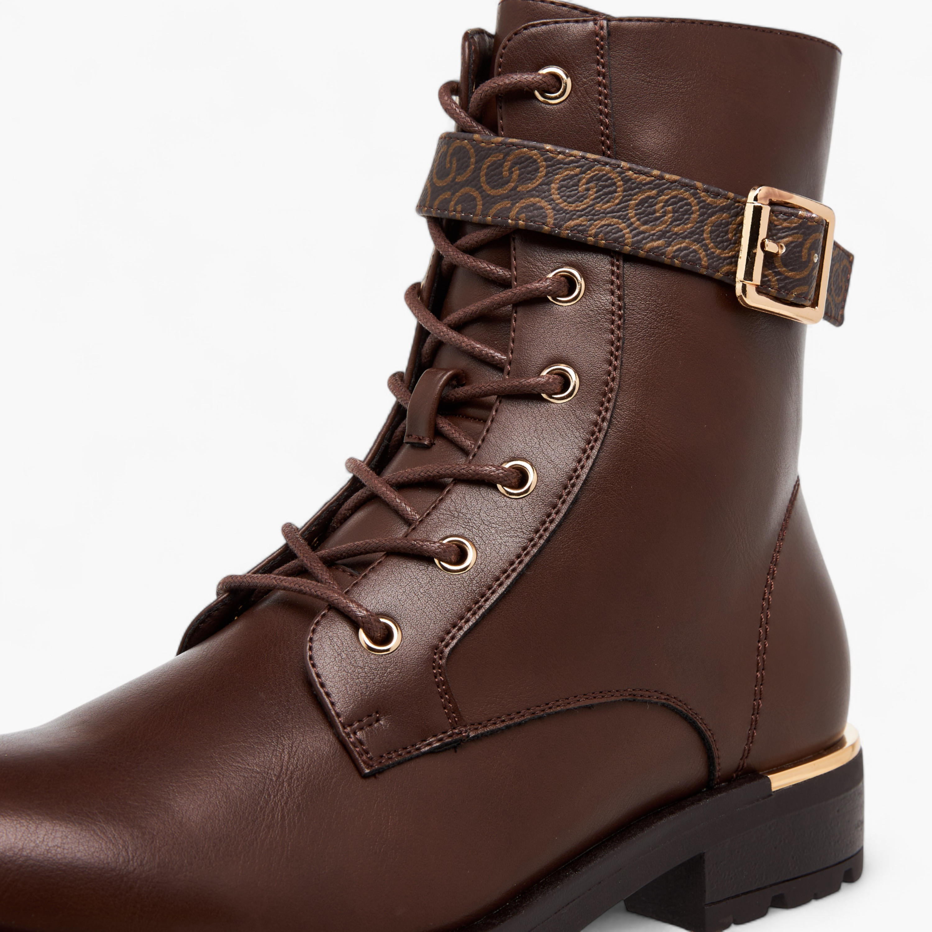 Celeste Women's Panelled Lace-Up Ankle Boots-women-shoes-boots-image-4