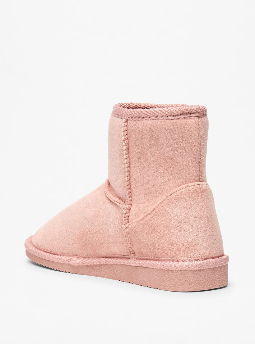 بوت سادة سهل الارتداء برقبة عالية من فلورا بيلا-girls-shoes-boots-image-2