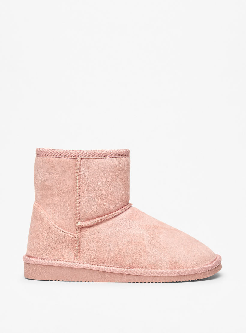 بوت سادة سهل الارتداء برقبة عالية من فلورا بيلا-girls-shoes-boots-image-3