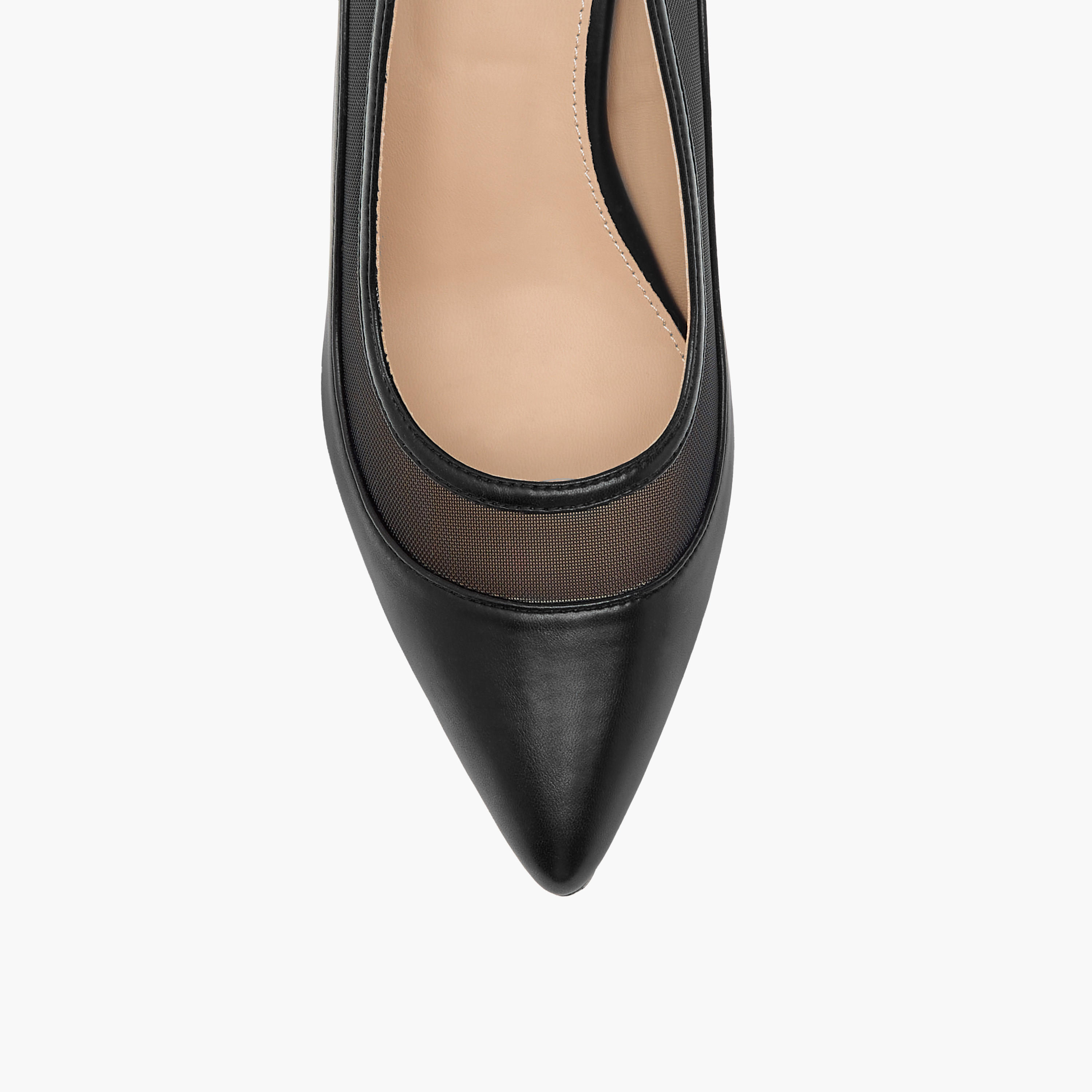 حذاء كلاسيكي بارز الملمس سهل الارتداء بكعب ستيليتو من فلورا بيلا-women-shoes-heels-image-4