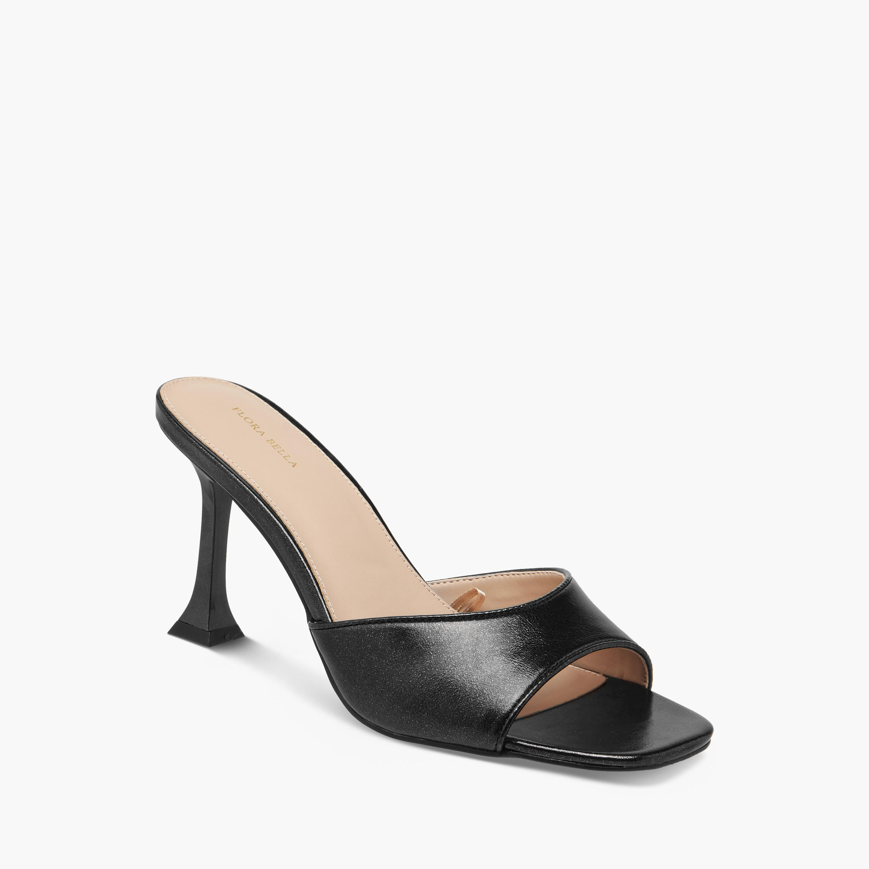 صندل سادة سهل الارتداء بكعب واسع من فلورا بيلا-women-shoes-sandals-heeled-image-2