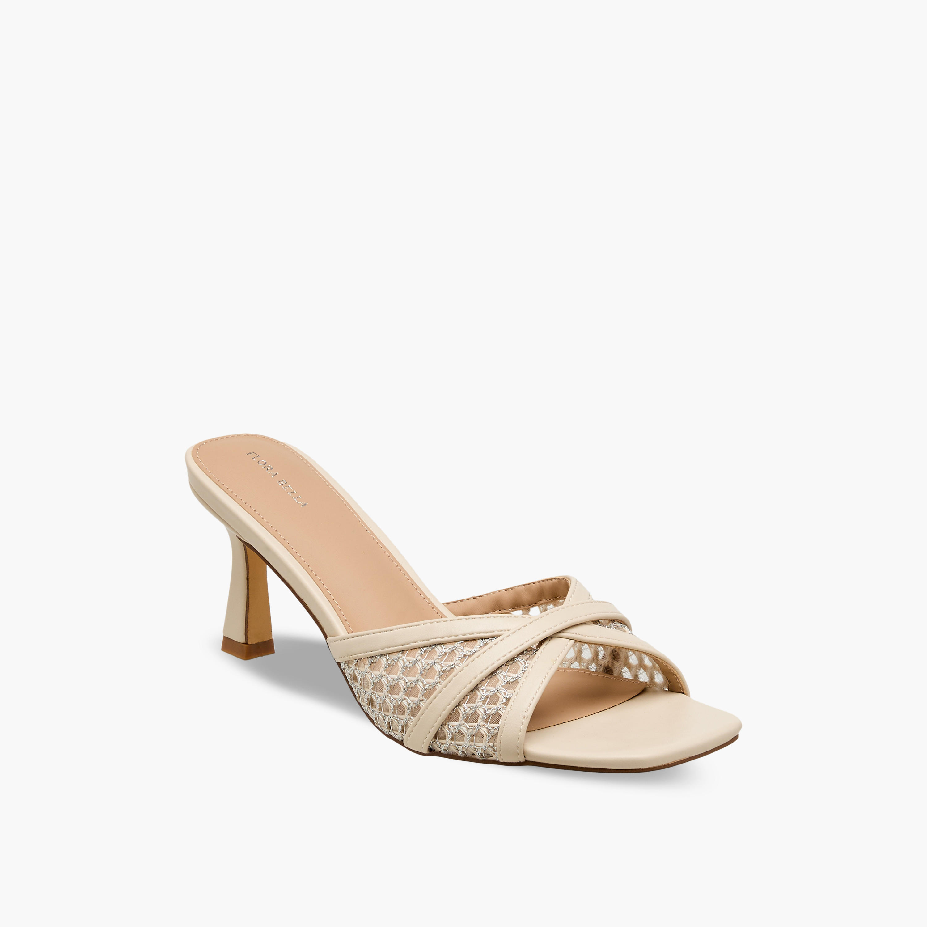 صندل سهل الارتداء بأحزمة متقاطعة وكعب من فلورا بيلا-women-shoes-sandals-heeled-image-2