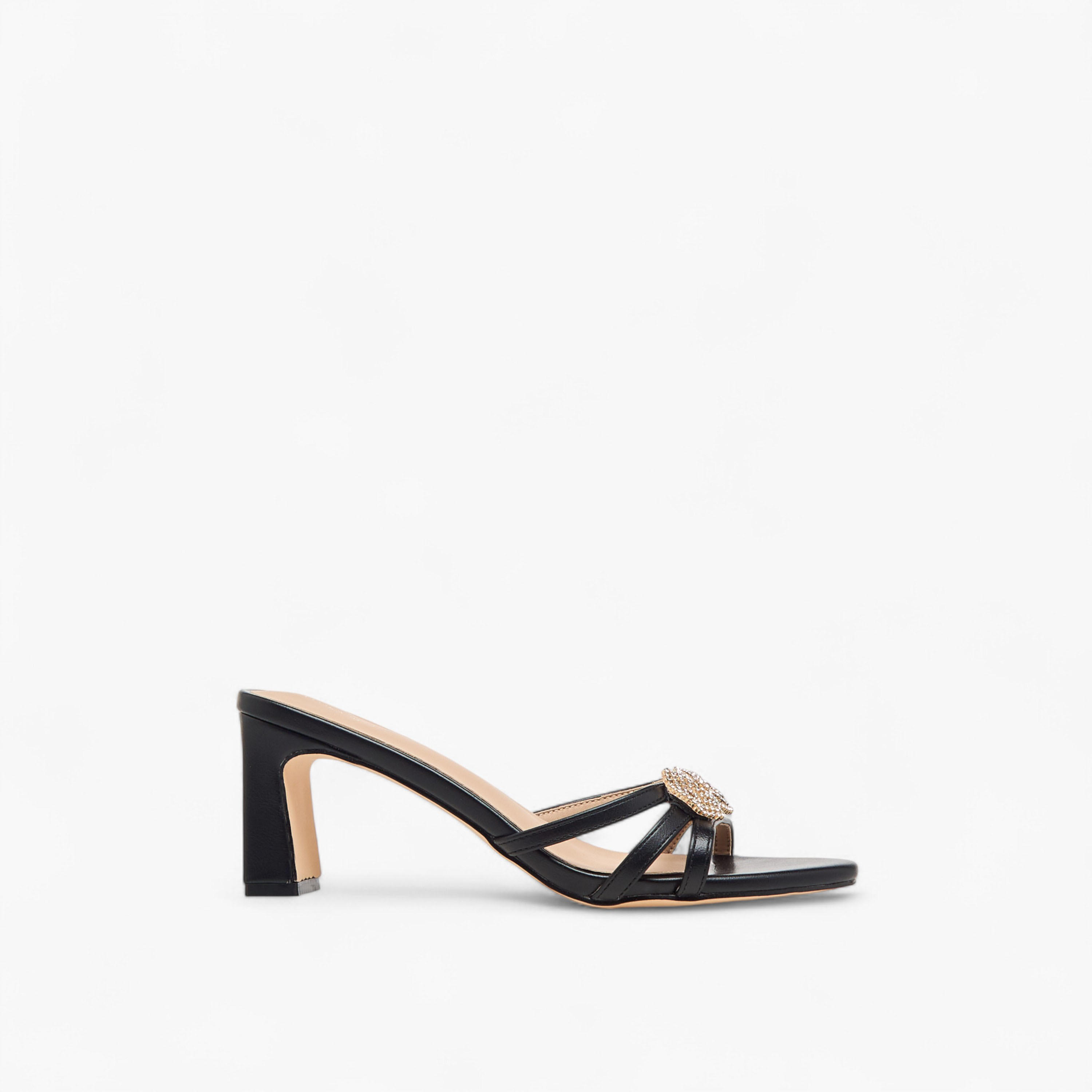 صندل سهل الارتداء مزين بفيونكة وكعب سميك من فلورا بيلا-women-shoes-sandals-heeled-image-3