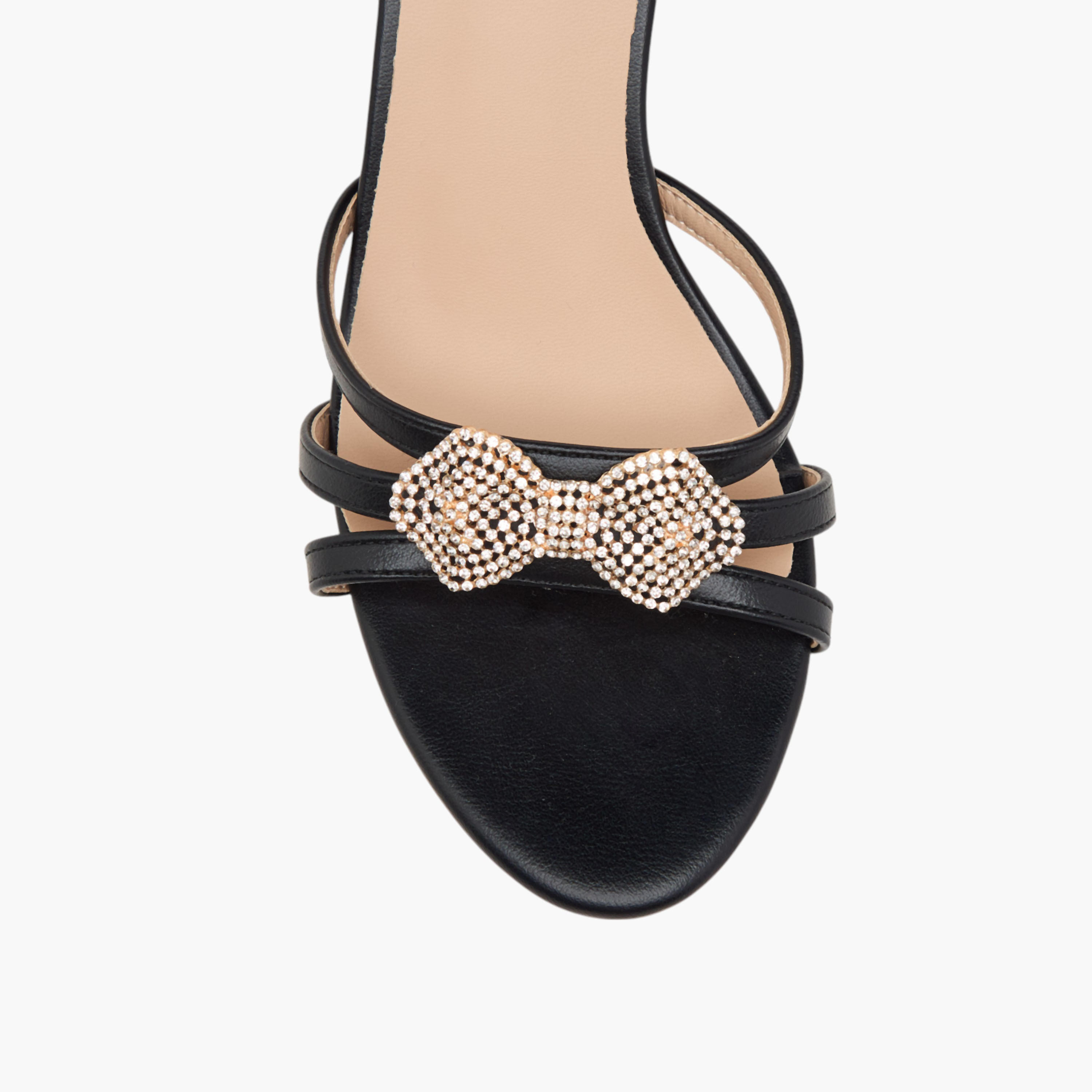 صندل سهل الارتداء مزين بفيونكة وكعب سميك من فلورا بيلا-women-shoes-sandals-heeled-image-4