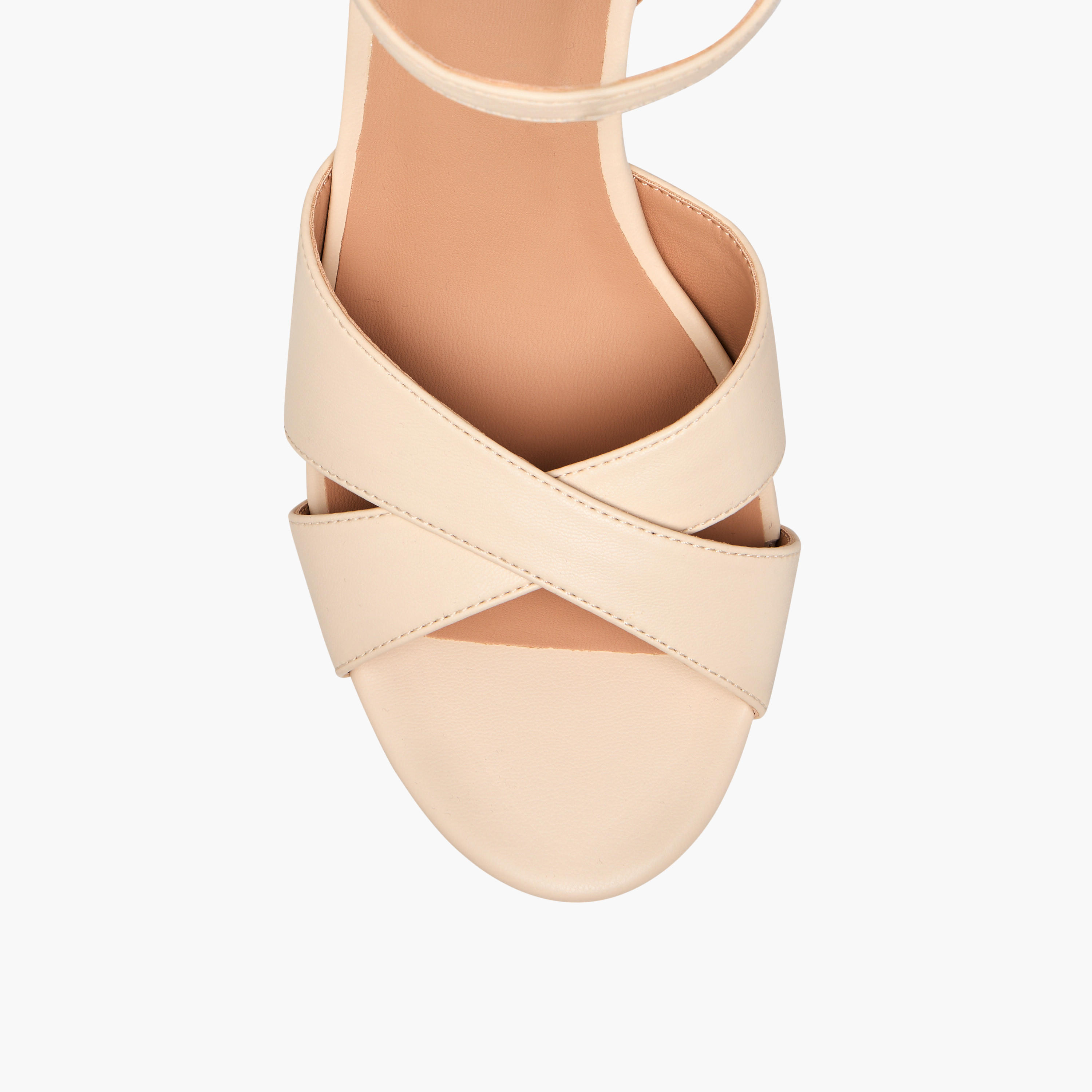 Flora Bella Cross Strap Metallic Block Heel Sandals with Buckle Closure-women-shoes-sandals-heeled-image-4