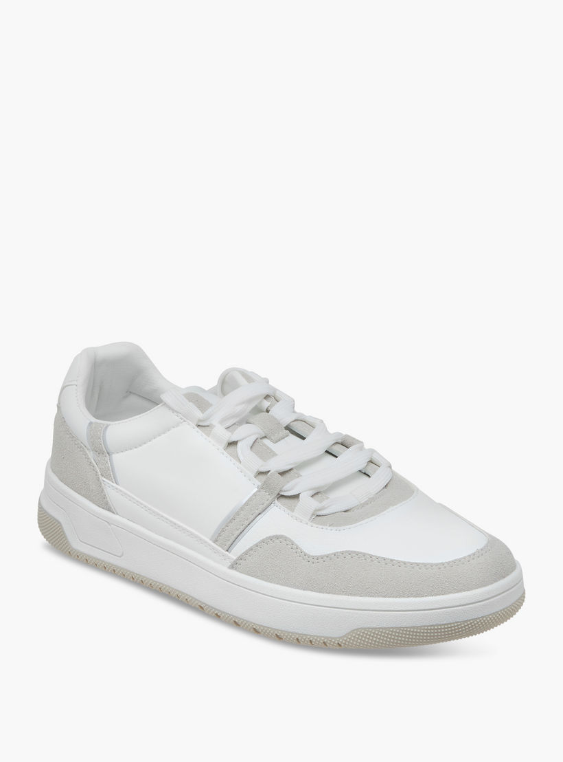 LBL by Shoexpress Men's Panelled Sneakers with Lace-Up Closure-men-shoes-sneakers-image-3