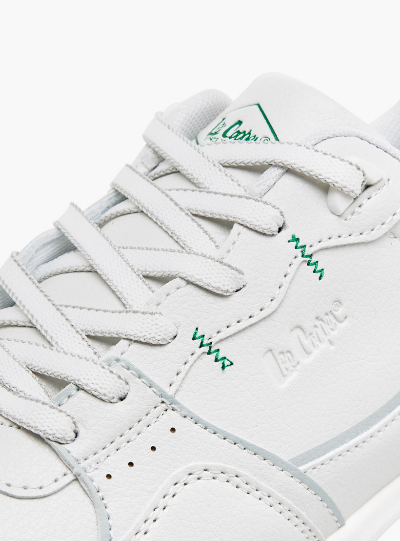 Lee Cooper Men's Perforated Lace-Up Sneakers-men-shoes-sneakers-image-4