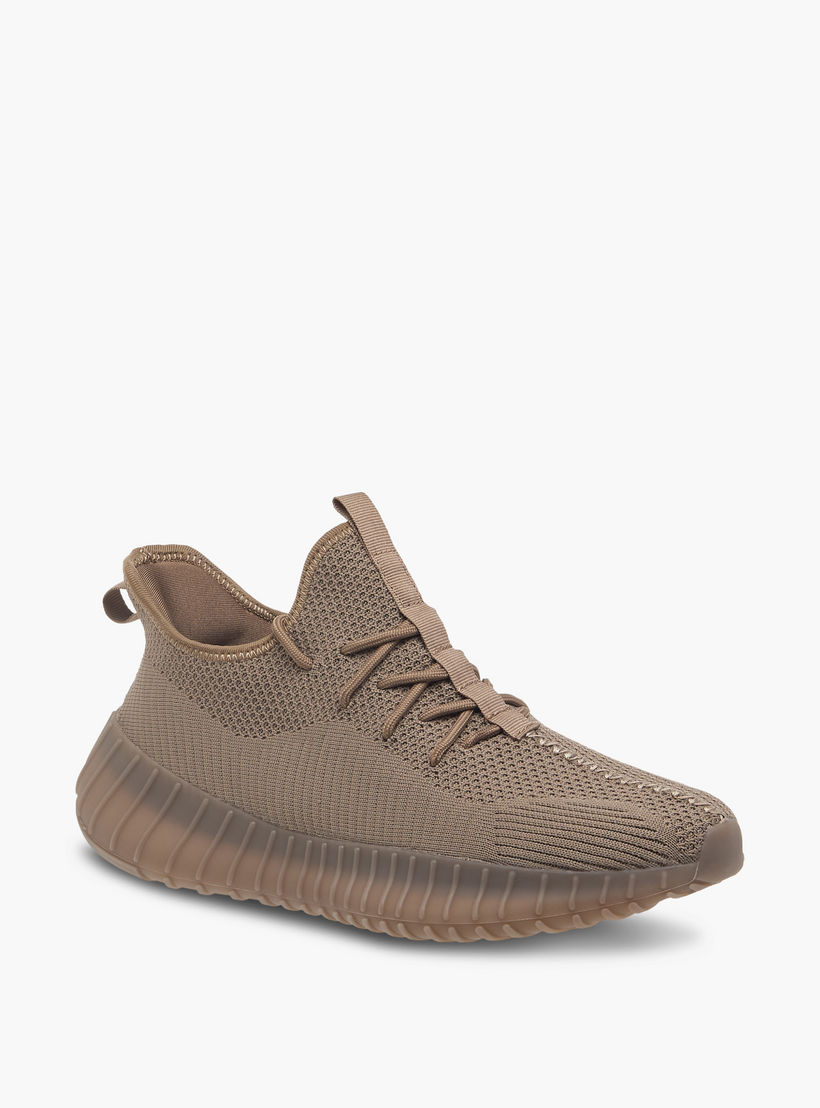 Oaklan by Shoexpress Mesh Lace-Up Sneakers with Pull Tabs-men-shoes-sneakers-image-2