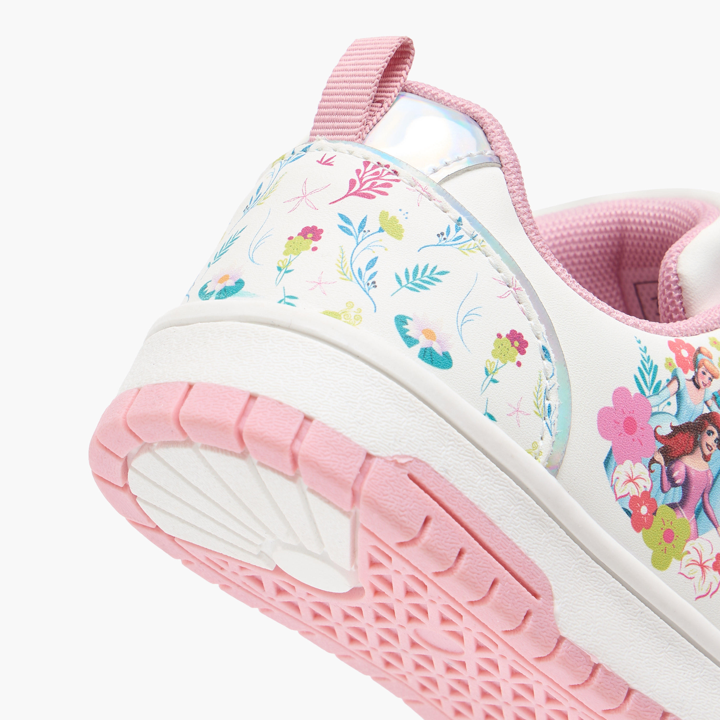 حذاء سنيكرز بشريط إغلاق لاصق وطبعات الأميرات من ديزني-girls-shoes-sneakers-image-5